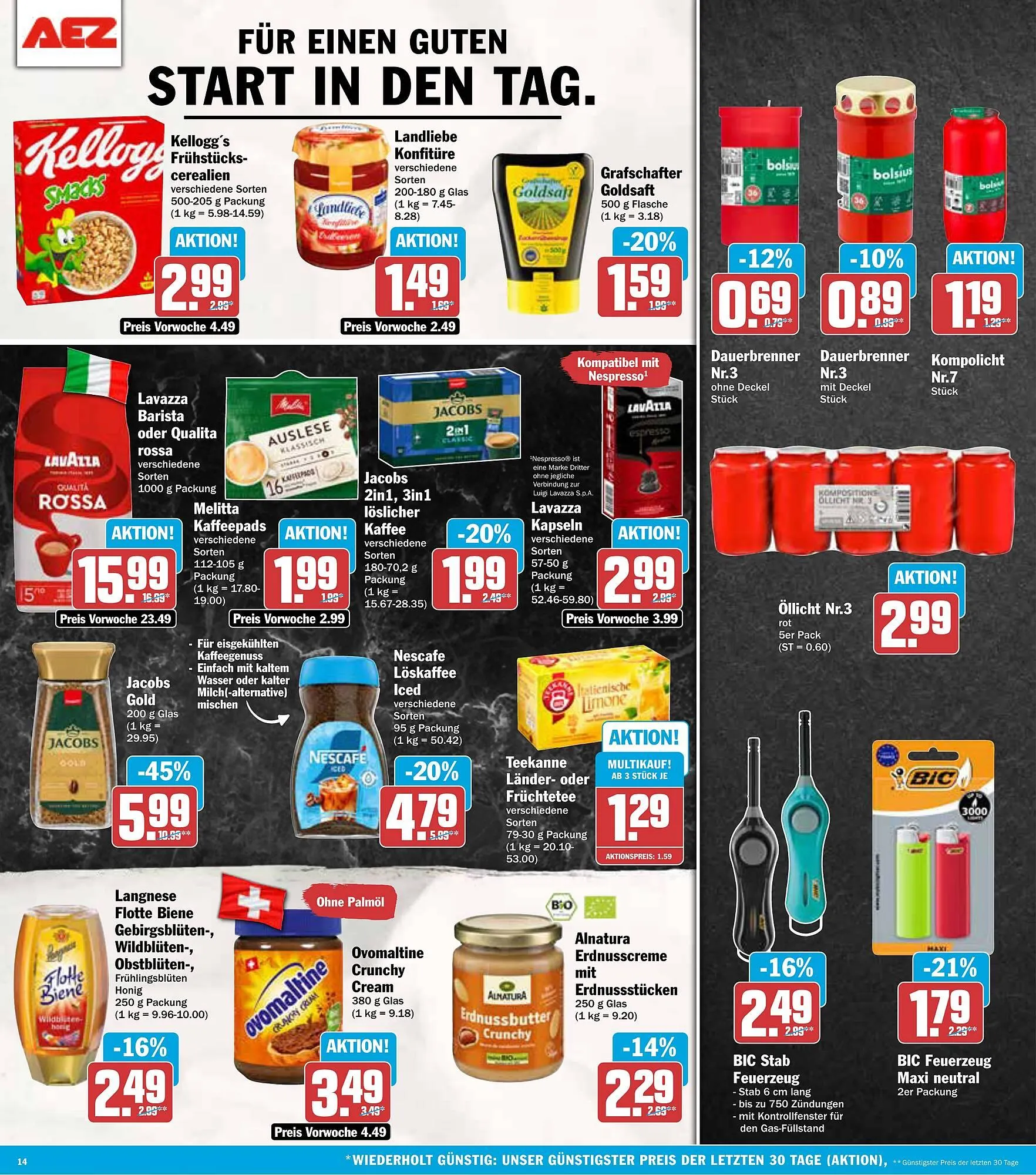 AEZ Prospekt von 20. Oktober bis 25. Oktober 2025 - Prospekt seite 14