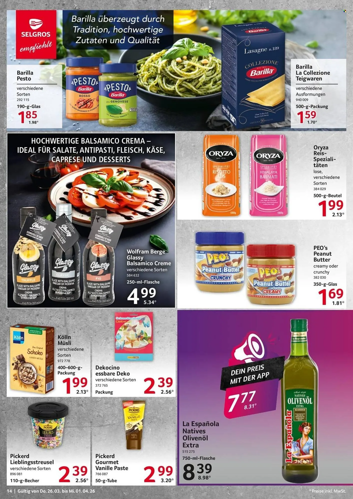 Selgros Prospekt von 26. März bis 1. April 2026 - Prospekt seite 14
