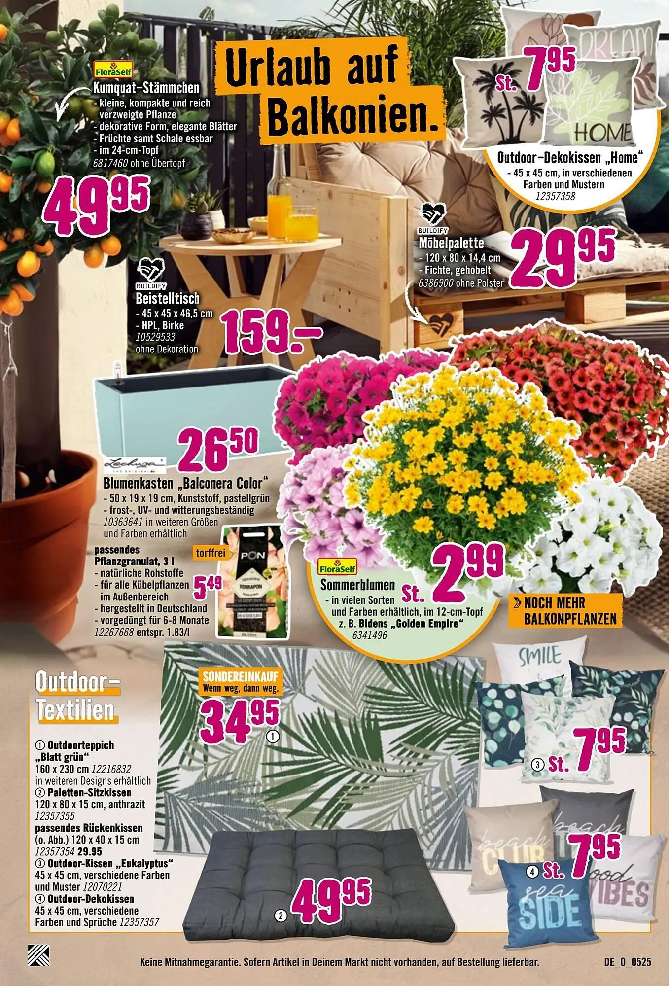 Hornbach Prospekt von 7. Mai bis 7. Juni 2025 - Prospekt seite 7