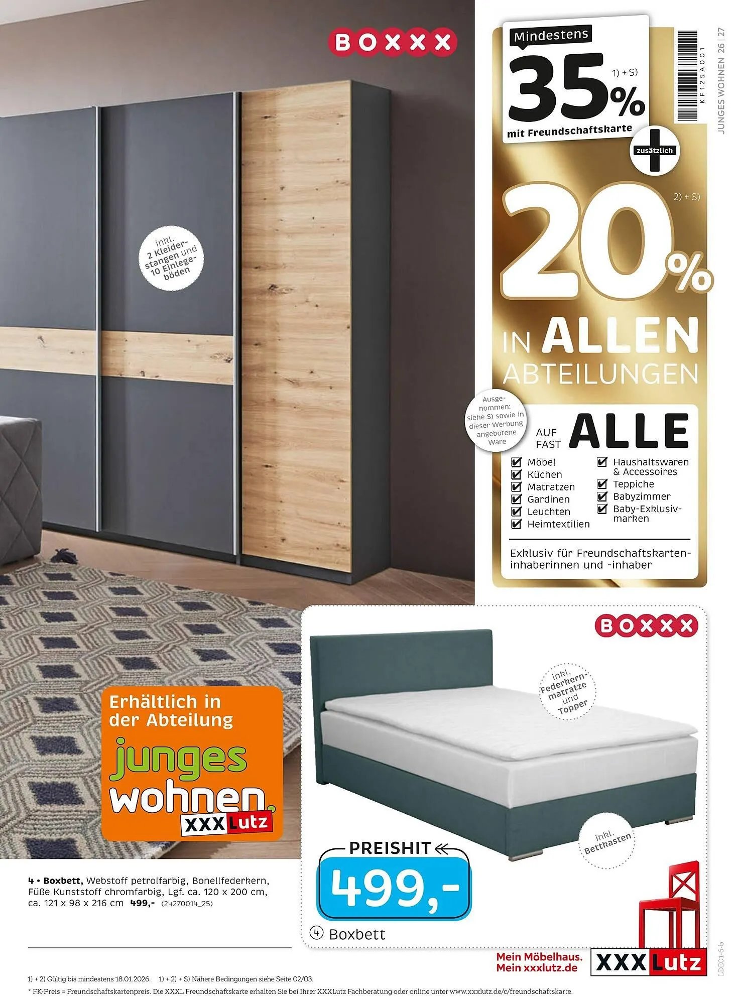 XXXLutz Prospekt von 2. Januar bis 11. Januar 2026 - Prospekt seite 27
