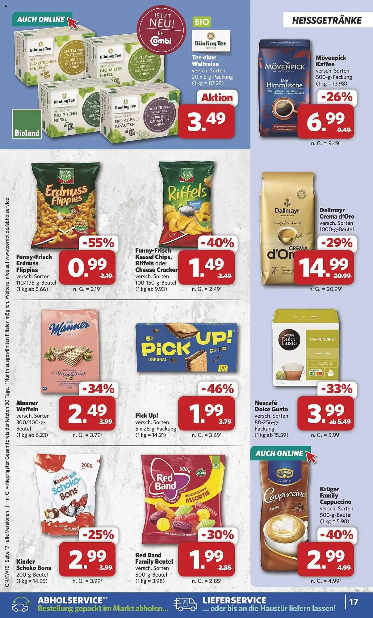 Combi Prospekt von 7. April bis 11. April 2026 - Prospekt seite 17