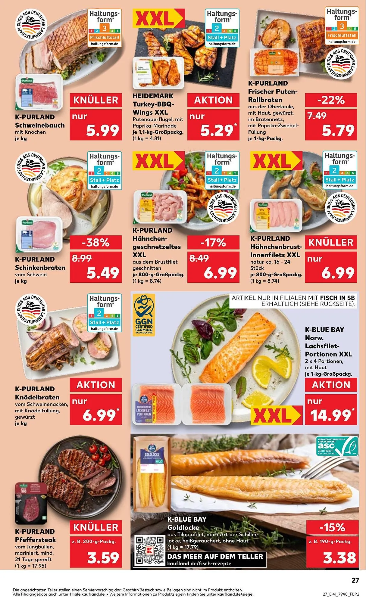 Kaufland Prospekt von 9. Oktober bis 15. Oktober 2025 - Prospekt seite 27