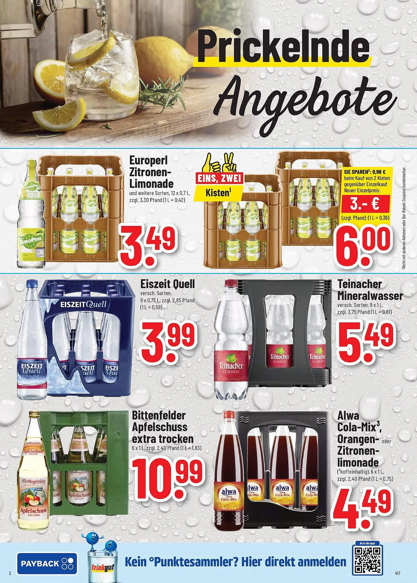 trinkgut Prospekt von 22. Juni bis 28. Juni 2025 - Prospekt seite 2