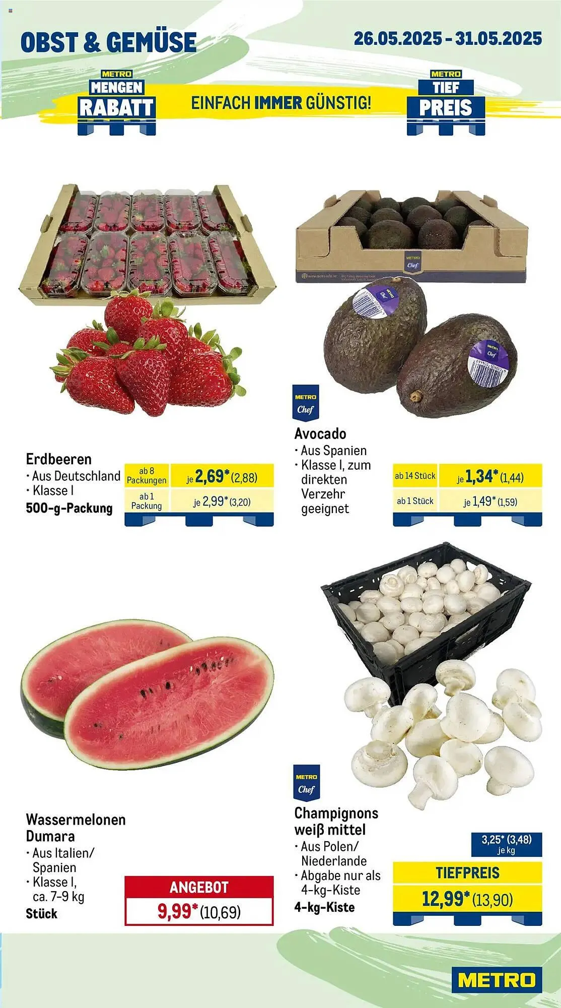 METRO Prospekt von 26. Mai bis 31. Mai 2025 - Prospekt seite 7