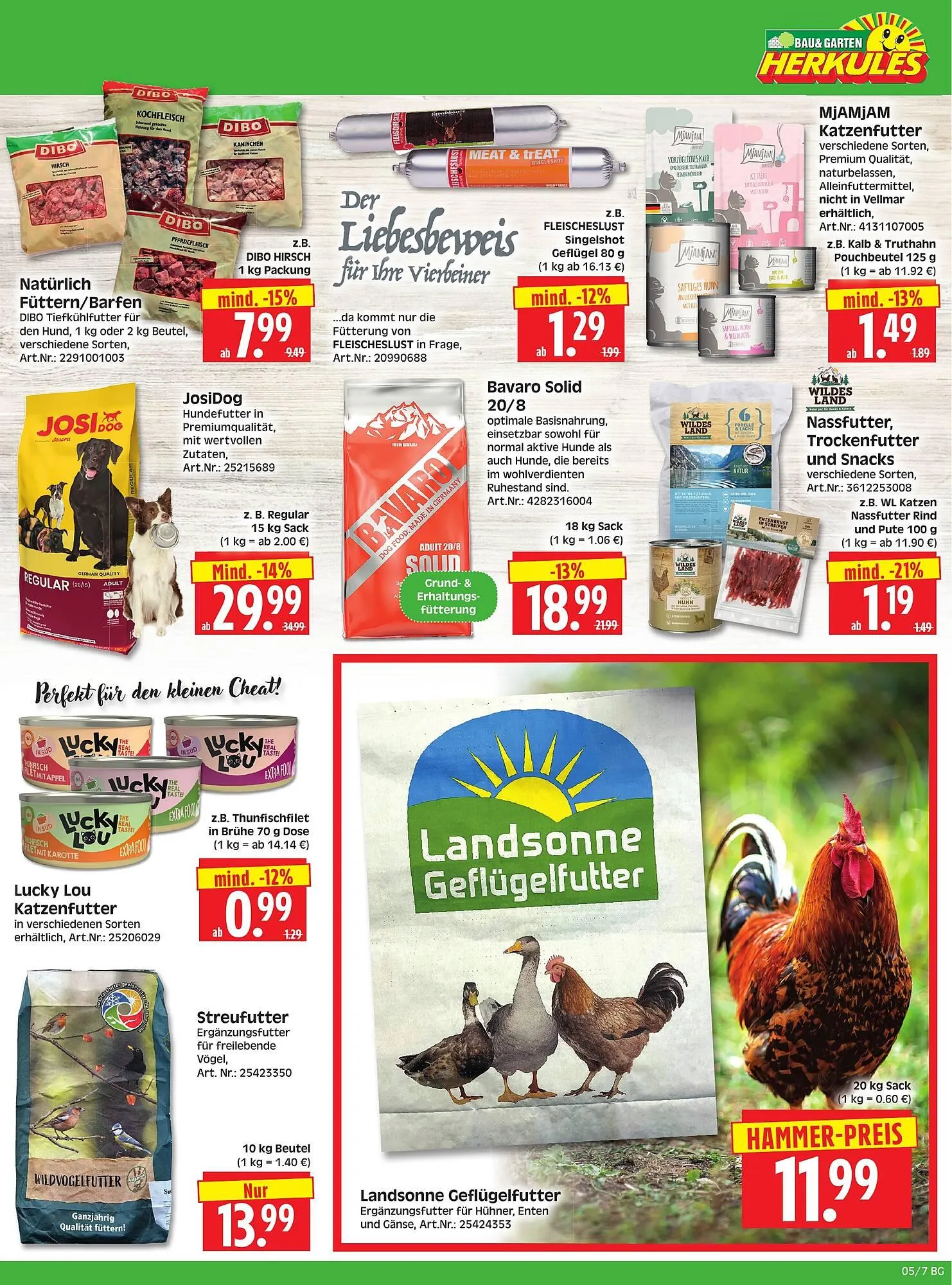 Herkules Baumarkt Prospekt von 26. Januar bis 31. Januar 2026 - Prospekt seite 7