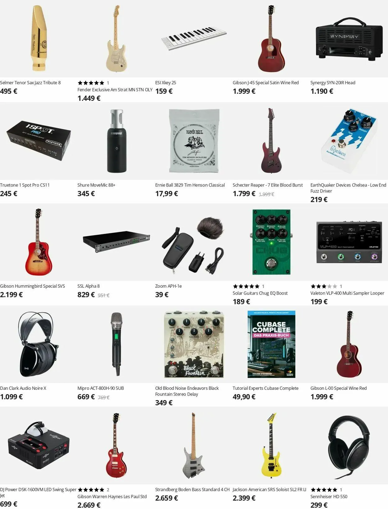 Thomann Aktueller Prospekt von 7. April bis 16. April 2025 - Prospekt seite 3