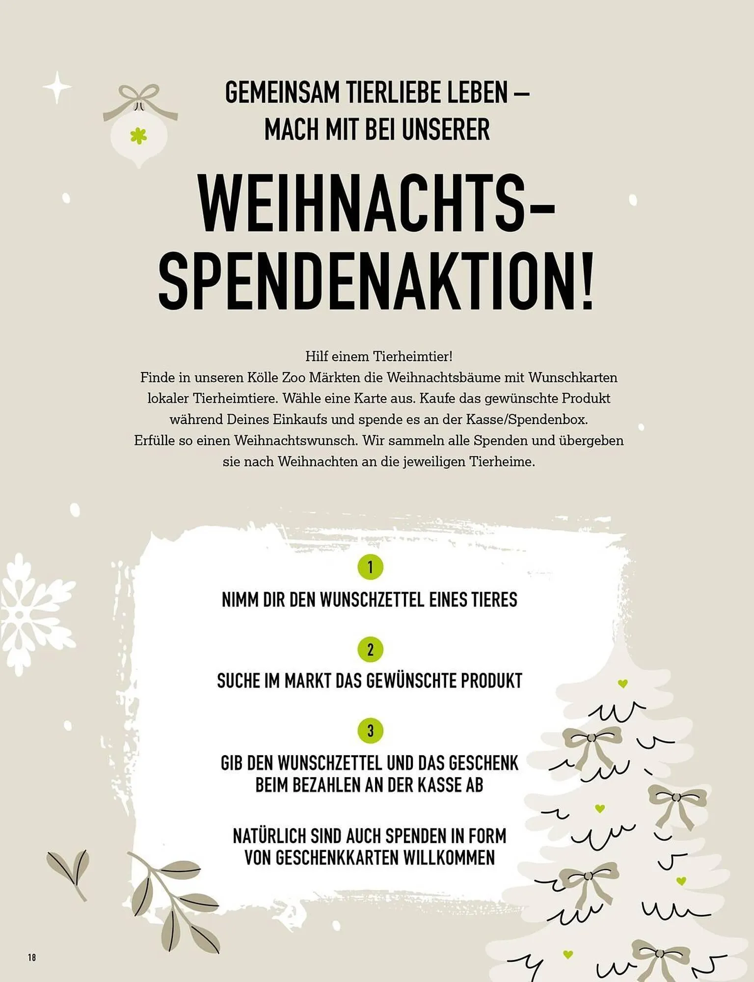 Kölle Zoo Prospekt von 24. Oktober bis 6. November 2025 - Prospekt seite 18