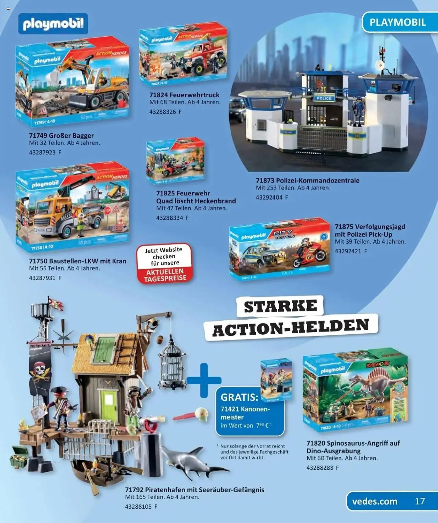 Vedes Prospekt von 18. September bis 24. Dezember 2025 - Prospekt seite 17