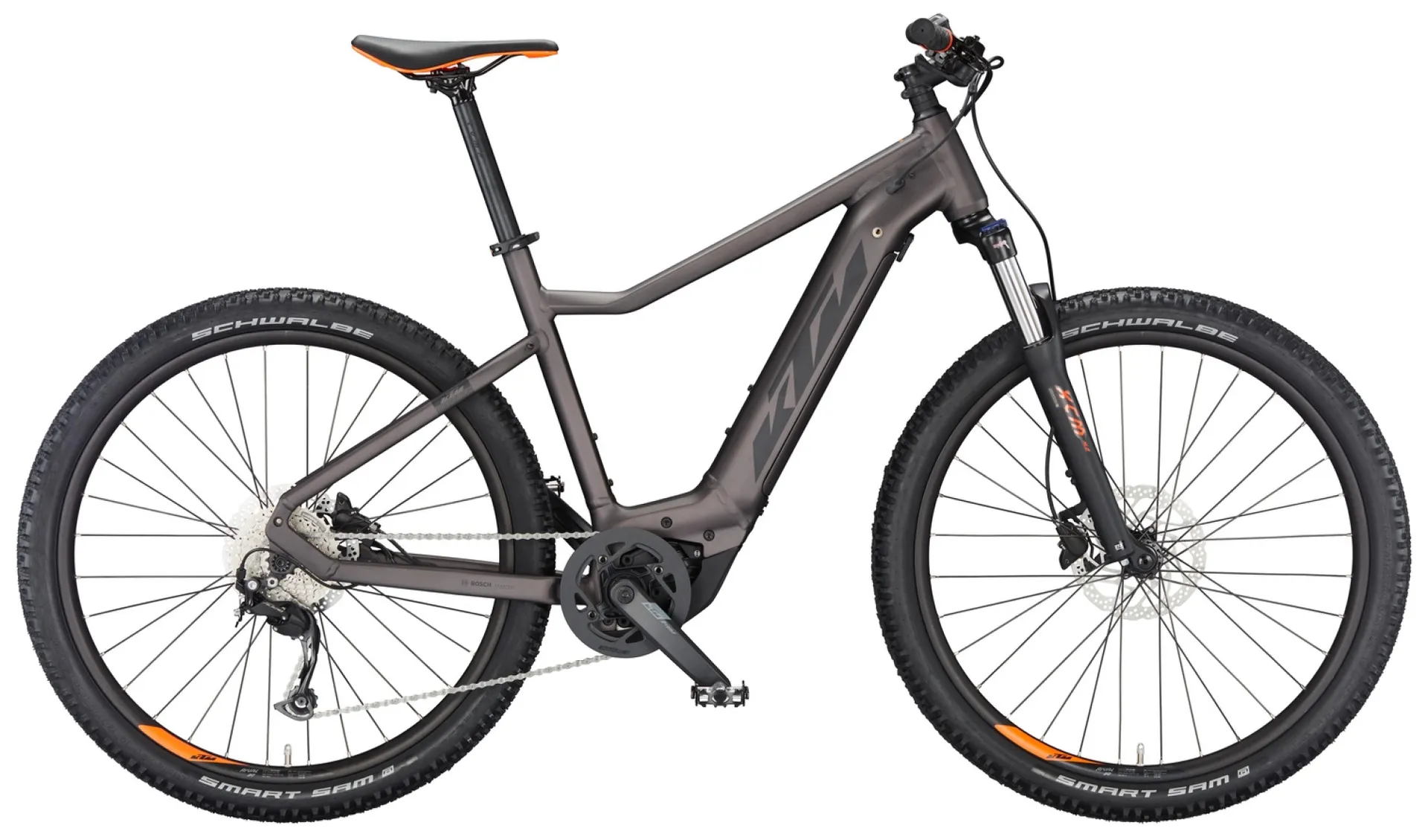 KTM MACINA RACE 572 500 | 27,5 Zoll E-MTB Hardtail | elderberry matt