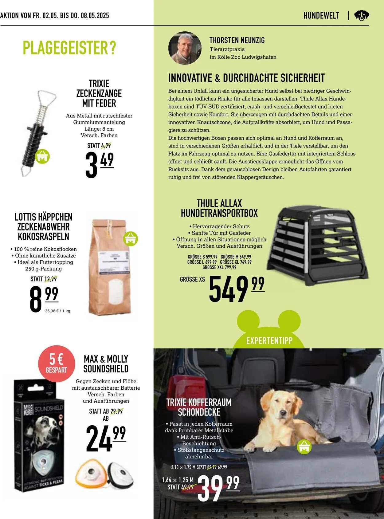 Kölle Zoo Aktueller Prospekt von 30. April bis 14. Mai 2025 - Prospekt seite 11