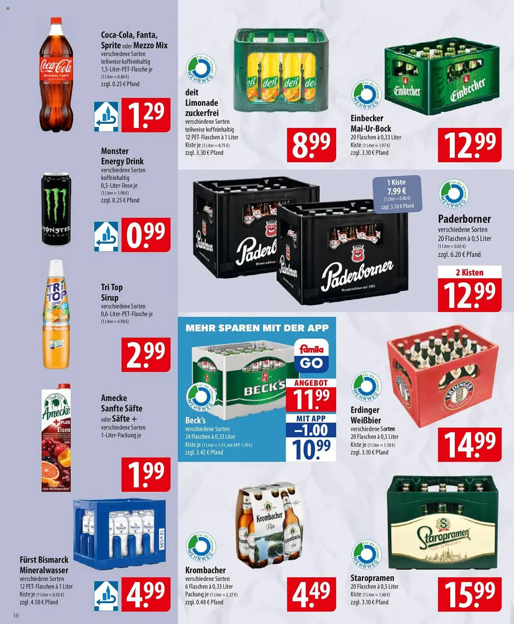 Famila Nord Ost Prospekt von 23. Februar bis 28. Februar 2026 - Prospekt seite 16