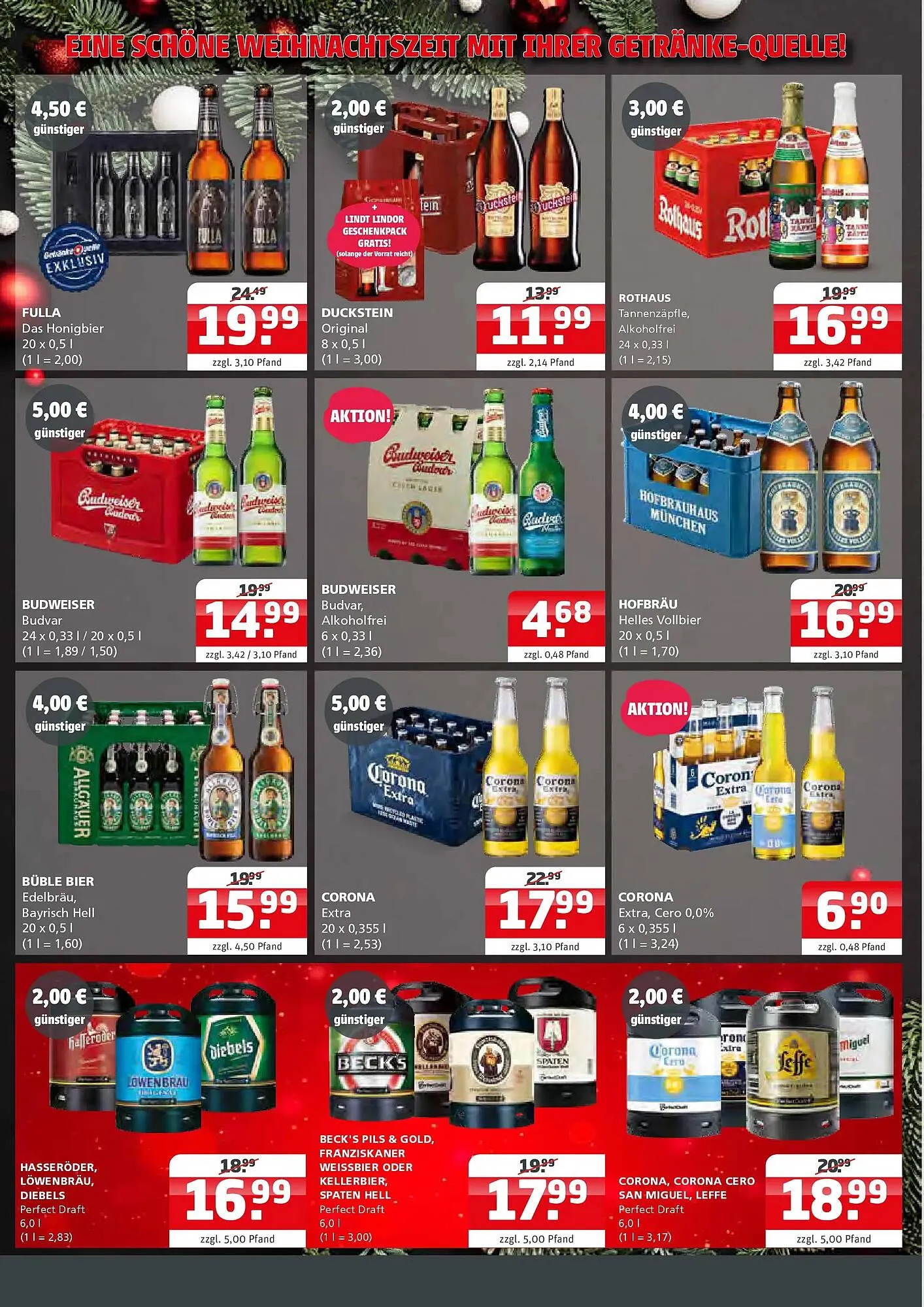 Getränke Quelle Prospekt von 14. Dezember bis 27. Dezember 2025 - Prospekt seite 3