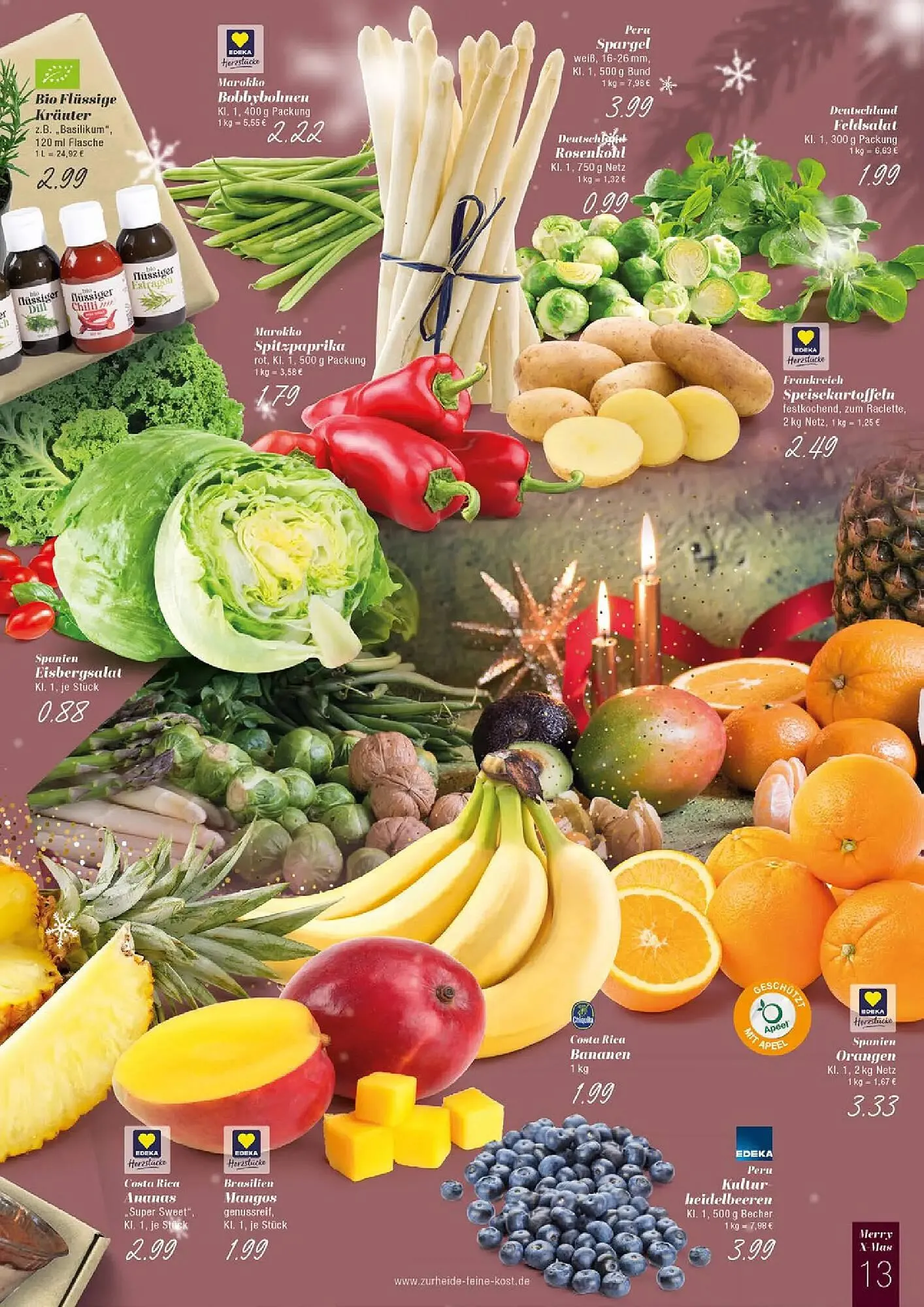 Edeka Prospekt von 14. Dezember bis 24. Dezember 2025 - Prospekt seite 13