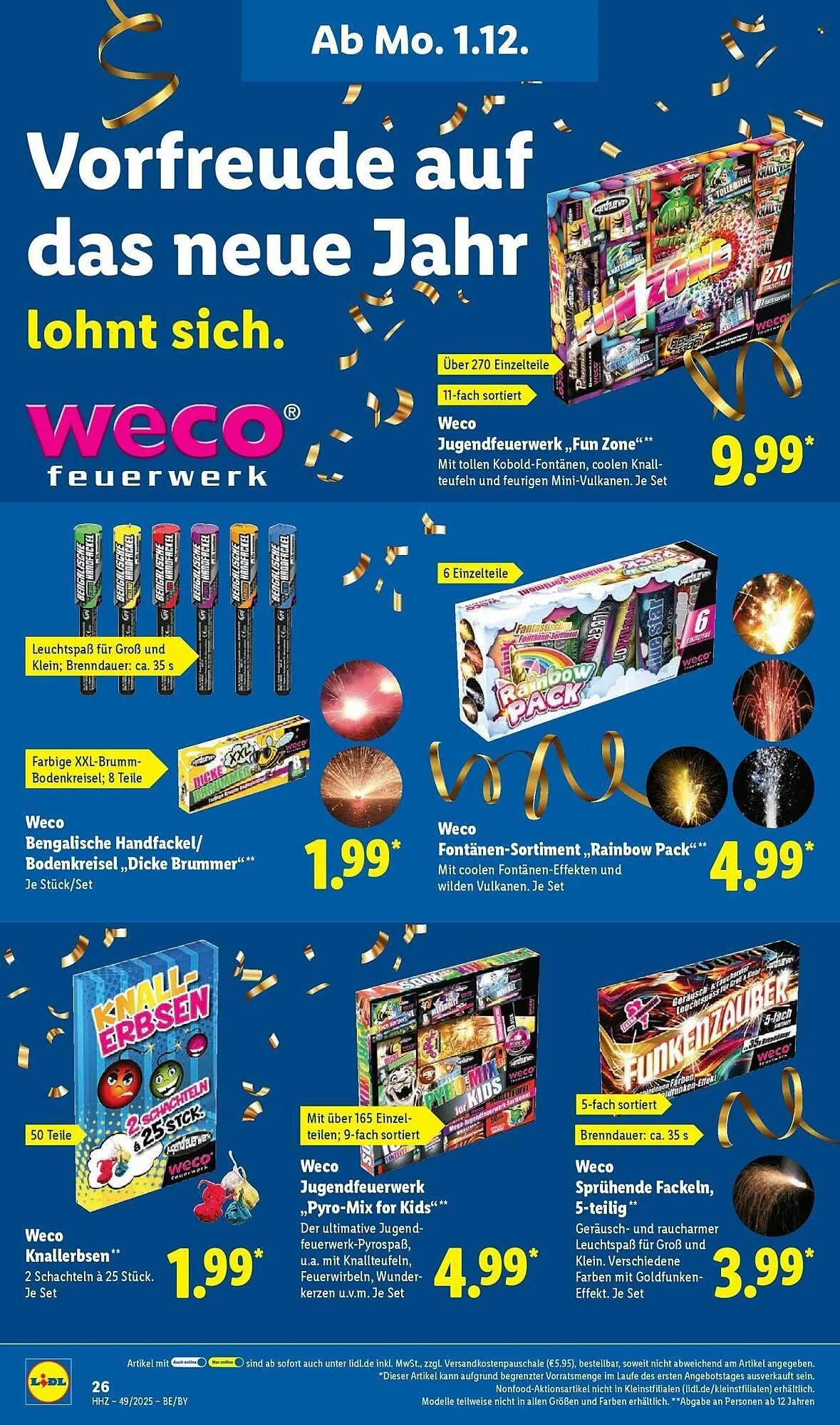 Lidl Prospekt von 1. Dezember bis 6. Dezember 2025 - Prospekt seite 42