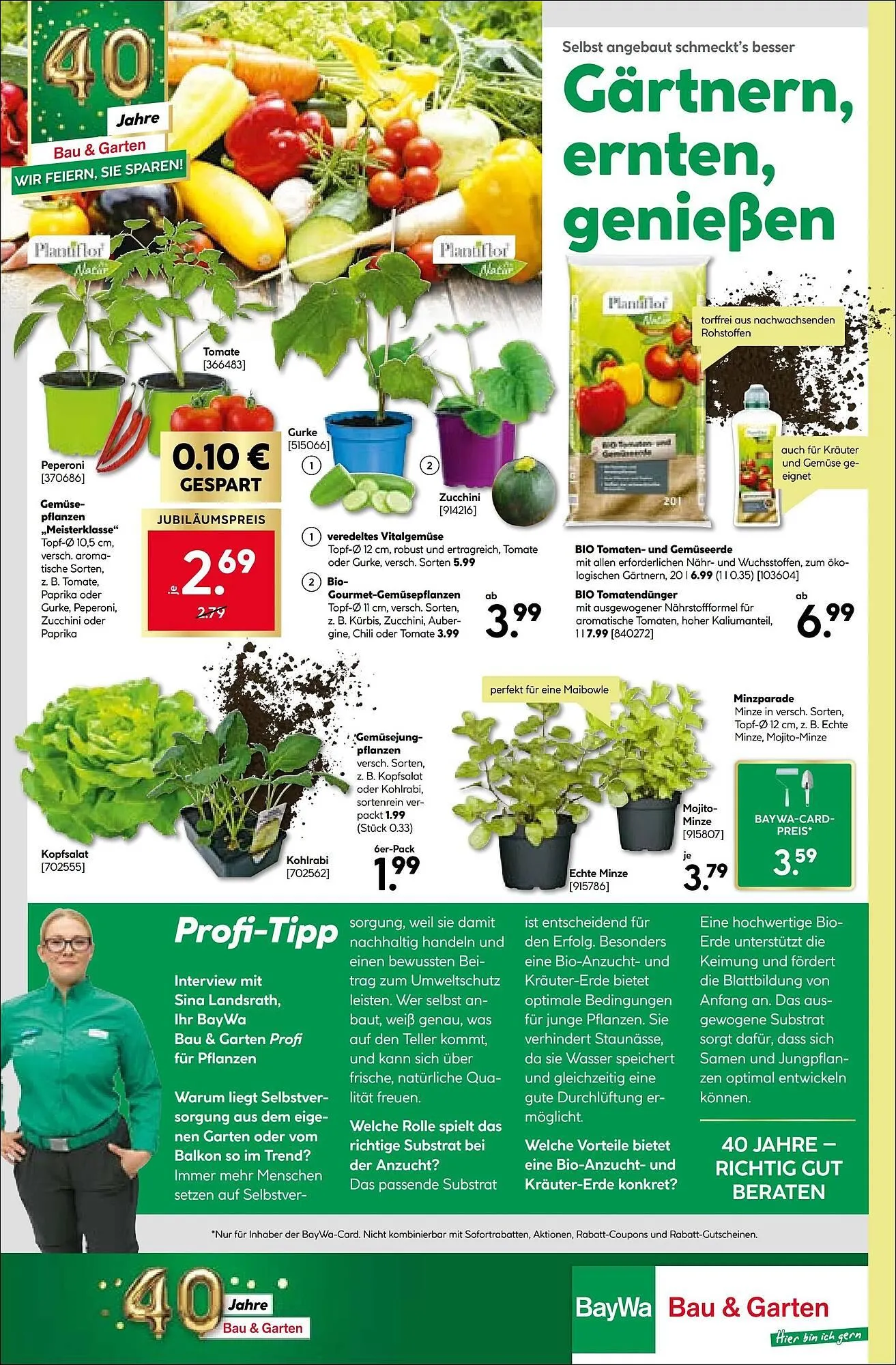 BayWa Bau & Garten Prospekt von 27. April bis 3. Mai 2026 - Prospekt seite 24