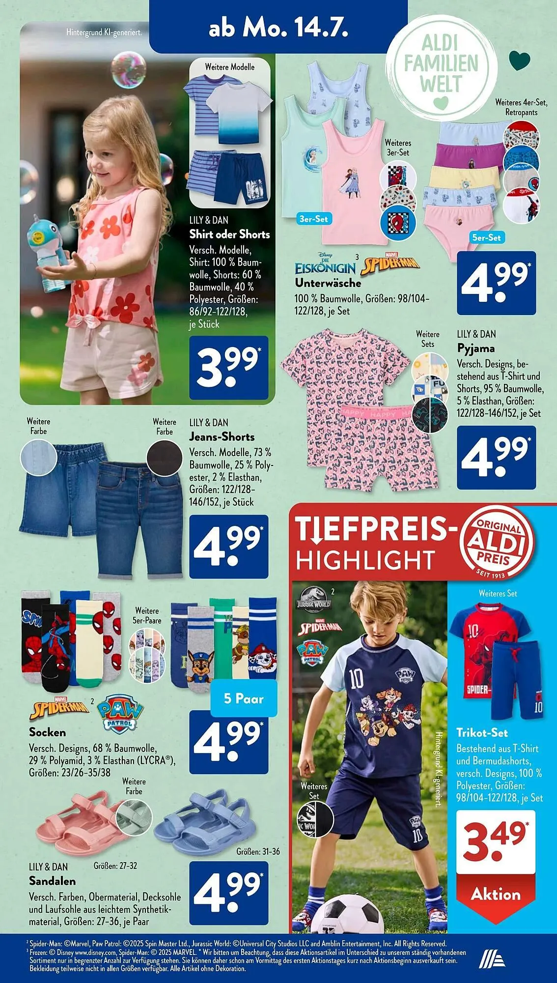 Aldi Süd Prospekt von 14. Juli bis 20. Juli 2025 - Prospekt seite 2