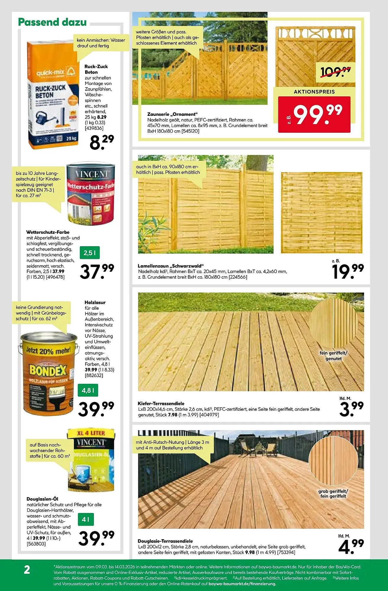 BayWa Prospekt von 9. März bis 15. März 2026 - Prospekt seite 2