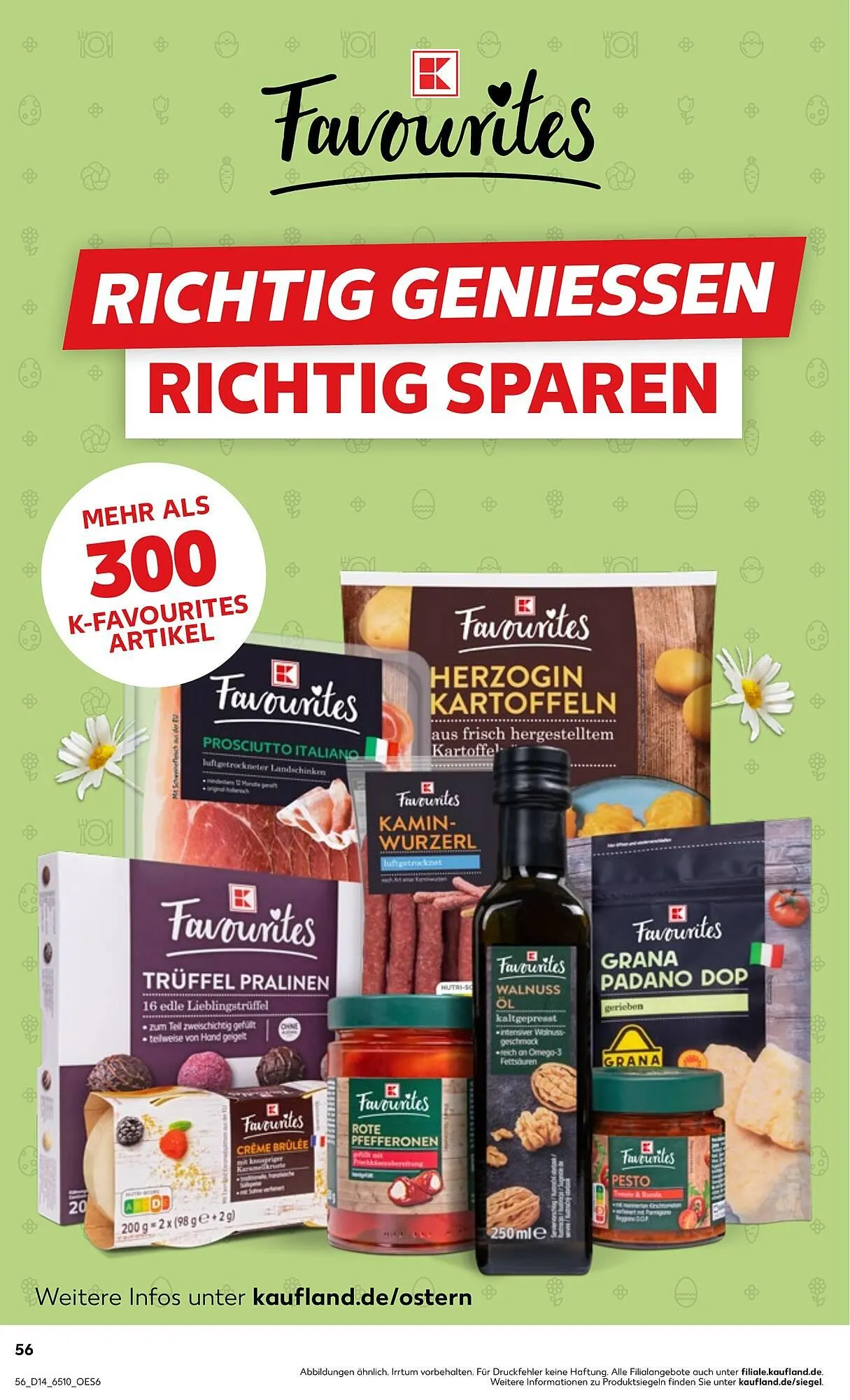 Kaufland Prospekt von 3. April bis 9. April 2025 - Prospekt seite 56