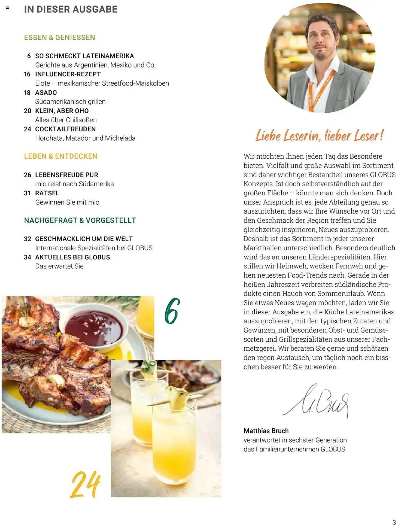 Globus Prospekt von 1. August bis 31. August 2025 - Prospekt seite 3