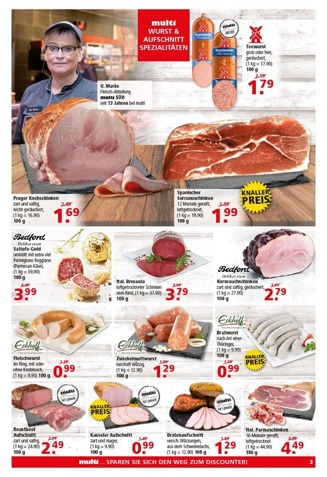 Multi Markt Prospekt von 14. April bis 19. April 2025 - Prospekt seite 3