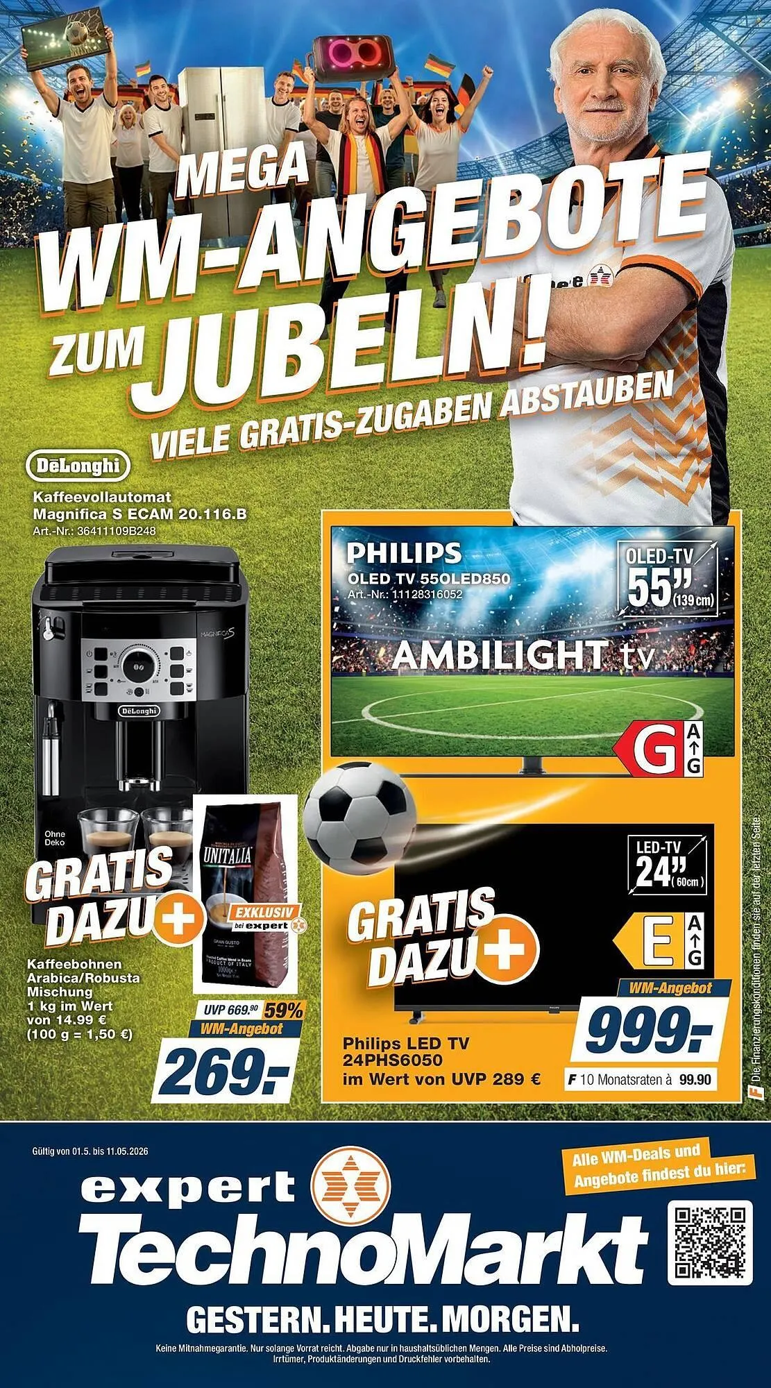 Expert Technomarkt Prospekt von 5. Mai bis 11. Mai 2026 - Prospekt seite 1