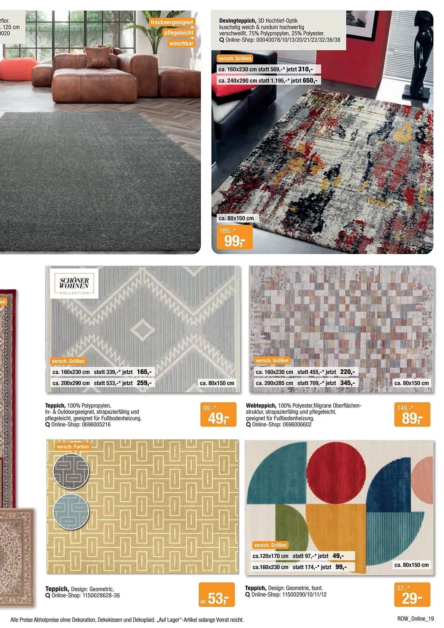 Opti Wohnwelt Prospekt von 9. Dezember bis 19. Dezember 2026 - Prospekt seite 19