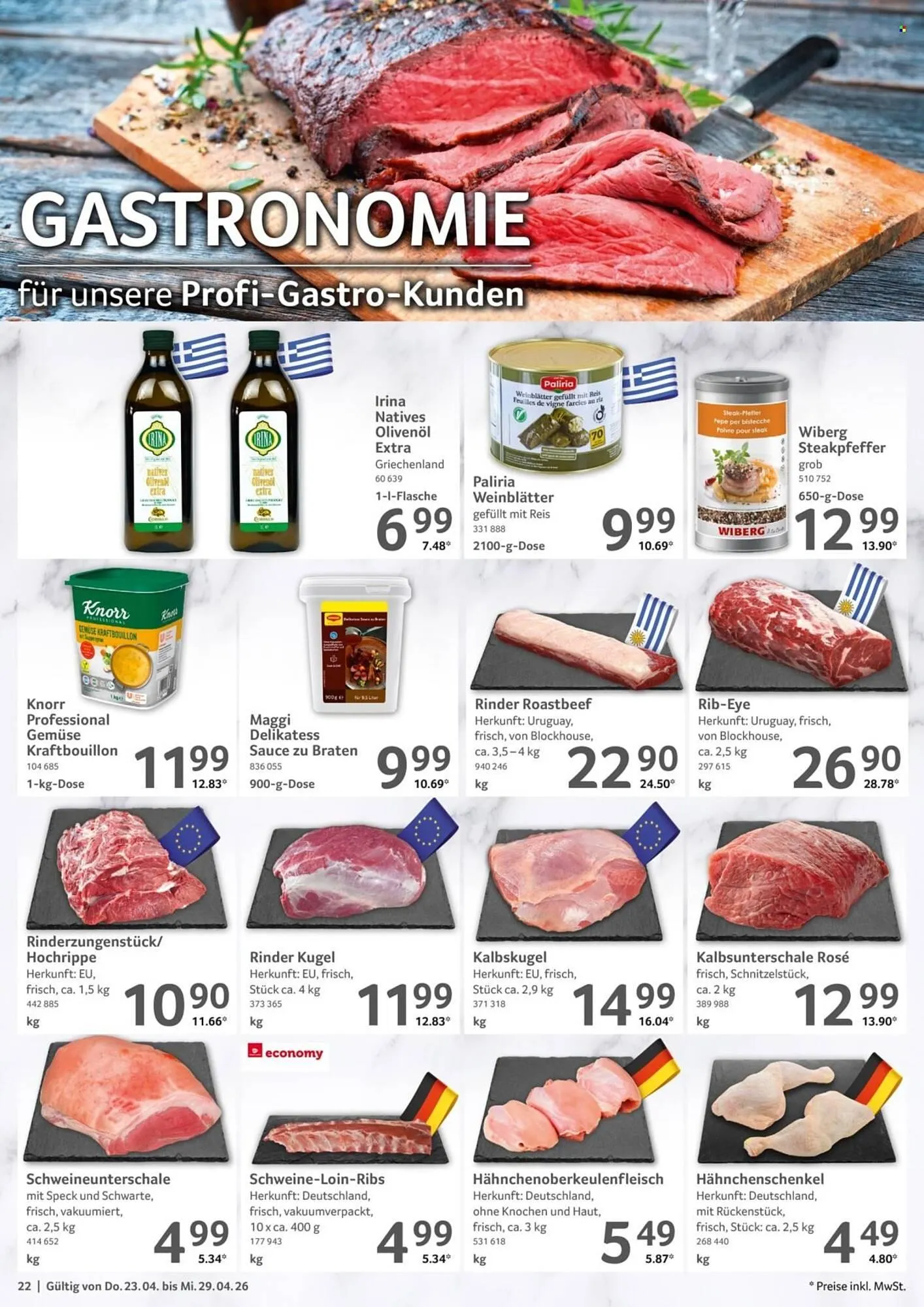 Selgros Prospekt von 23. April bis 29. April 2026 - Prospekt seite 22
