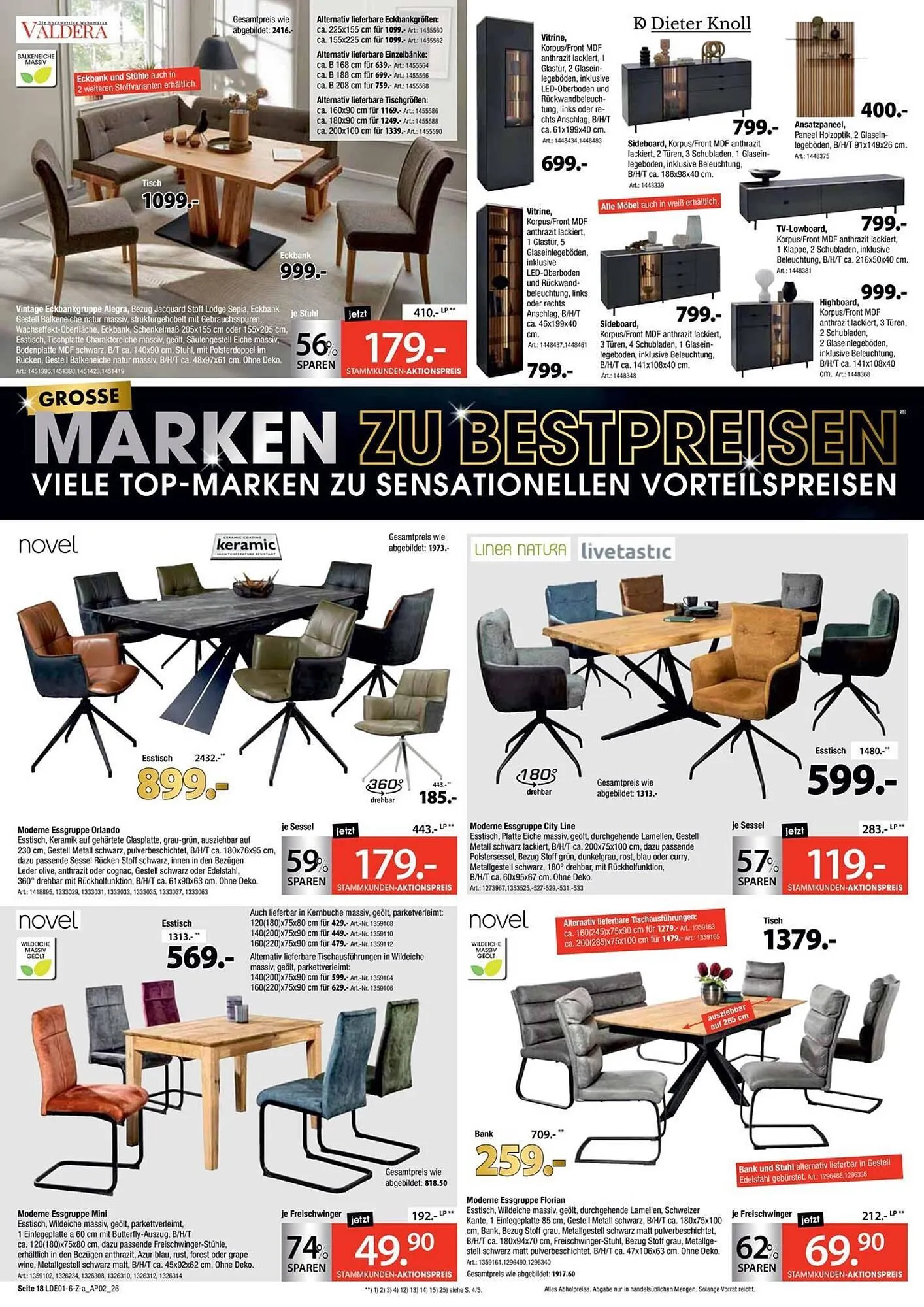 Zurbrüggen Prospekt von 20. Januar bis 26. Januar 2026 - Prospekt seite 18