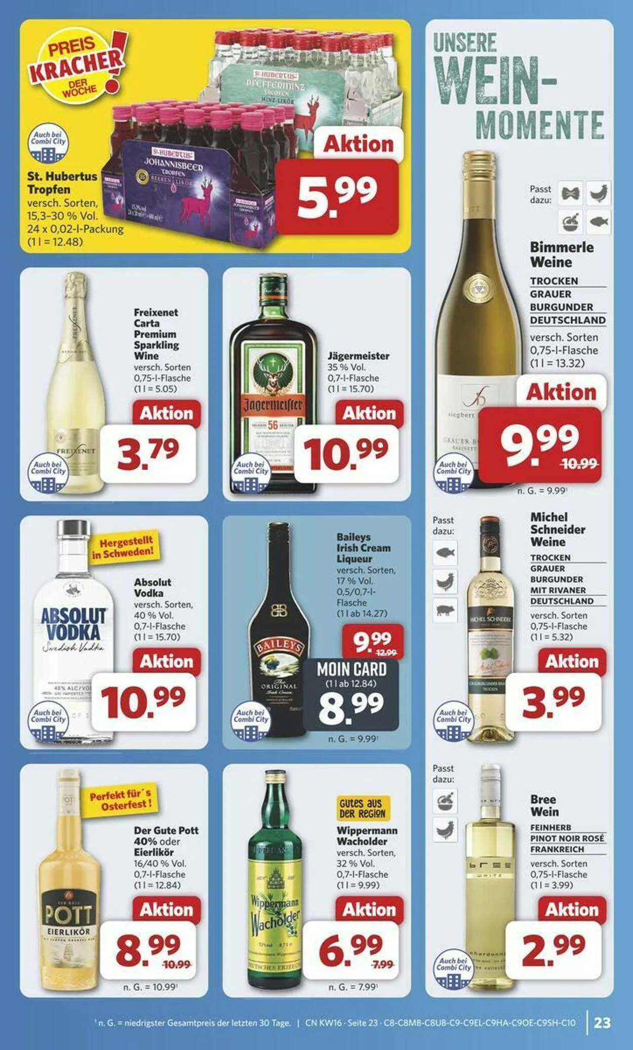 Combi von 14. April bis 19. April 2025 - Prospekt seite 28