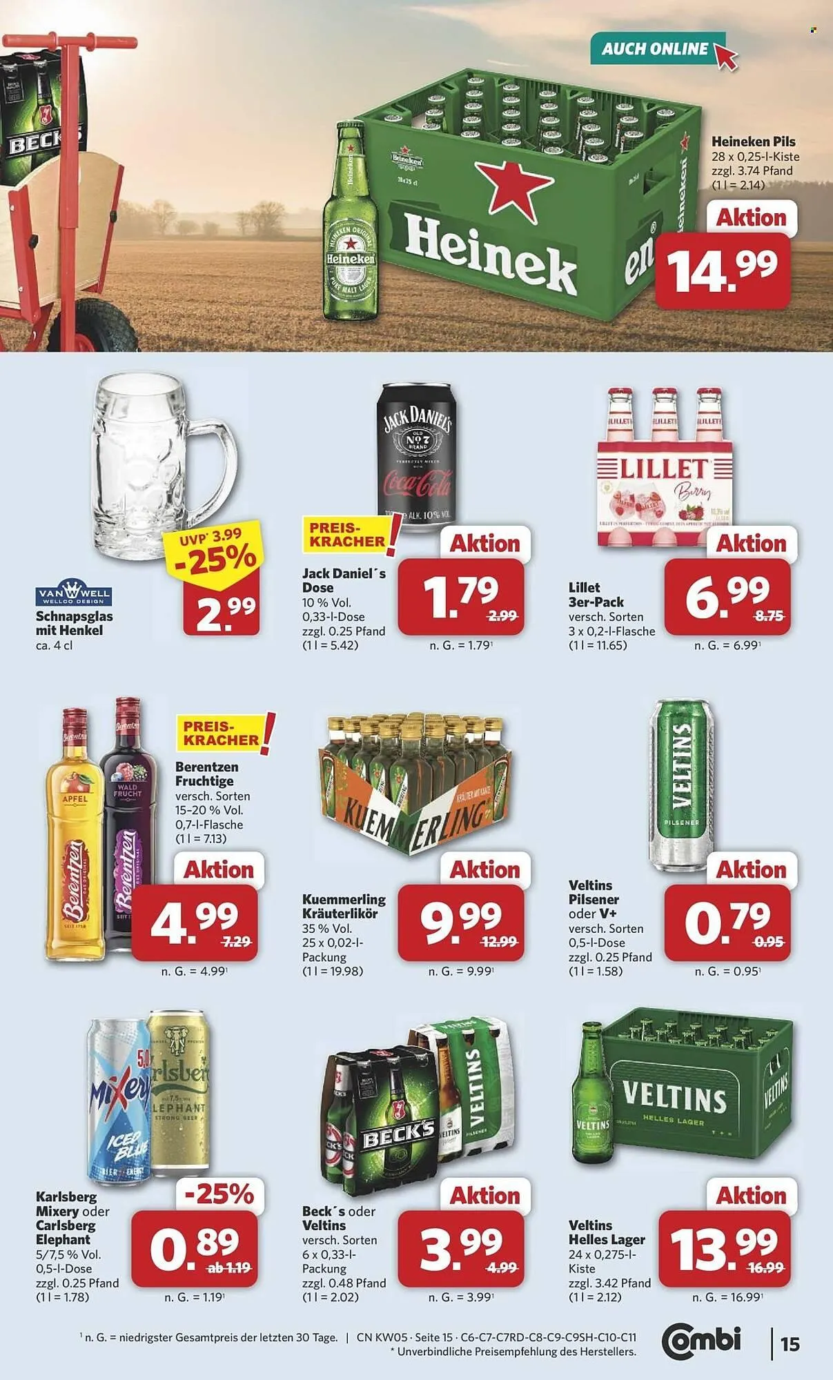 Combi Prospekt von 26. Januar bis 31. Januar 2026 - Prospekt seite 15