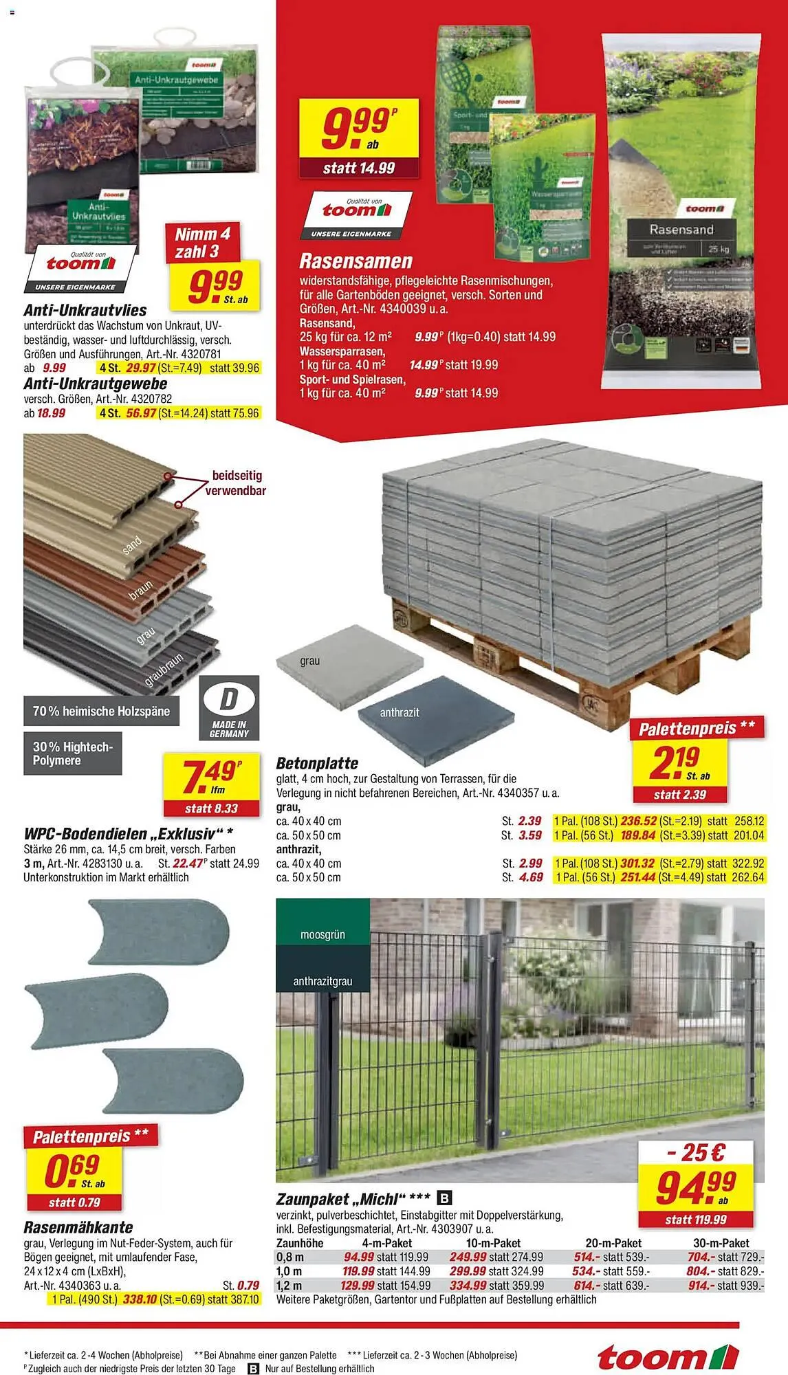 Toom Baumarkt Prospekt von 21. März bis 27. März 2026 - Prospekt seite 7
