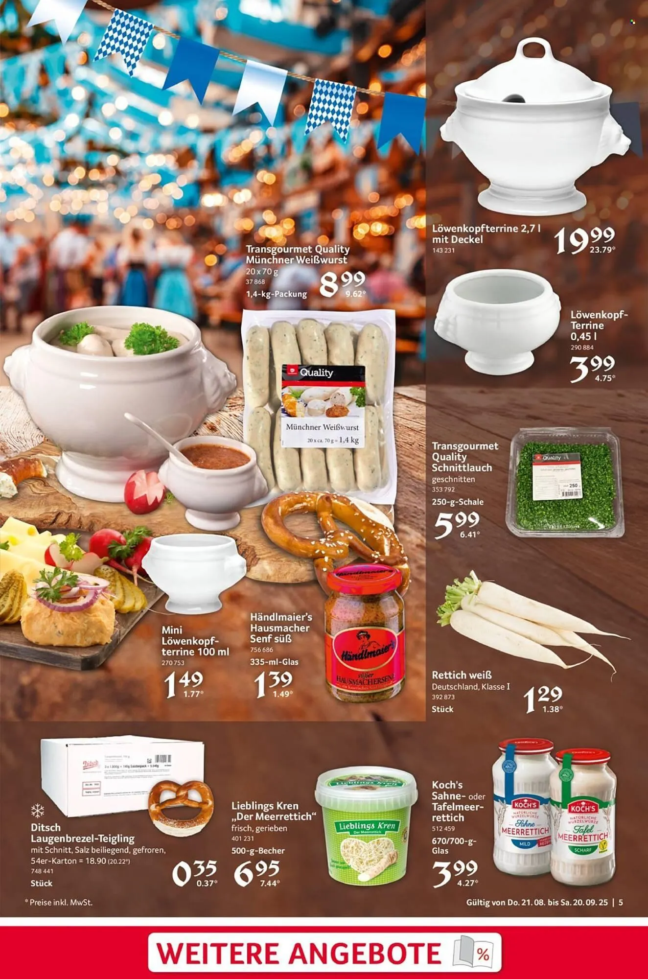 Selgros Prospekt von 21. August bis 20. September 2025 - Prospekt seite 5