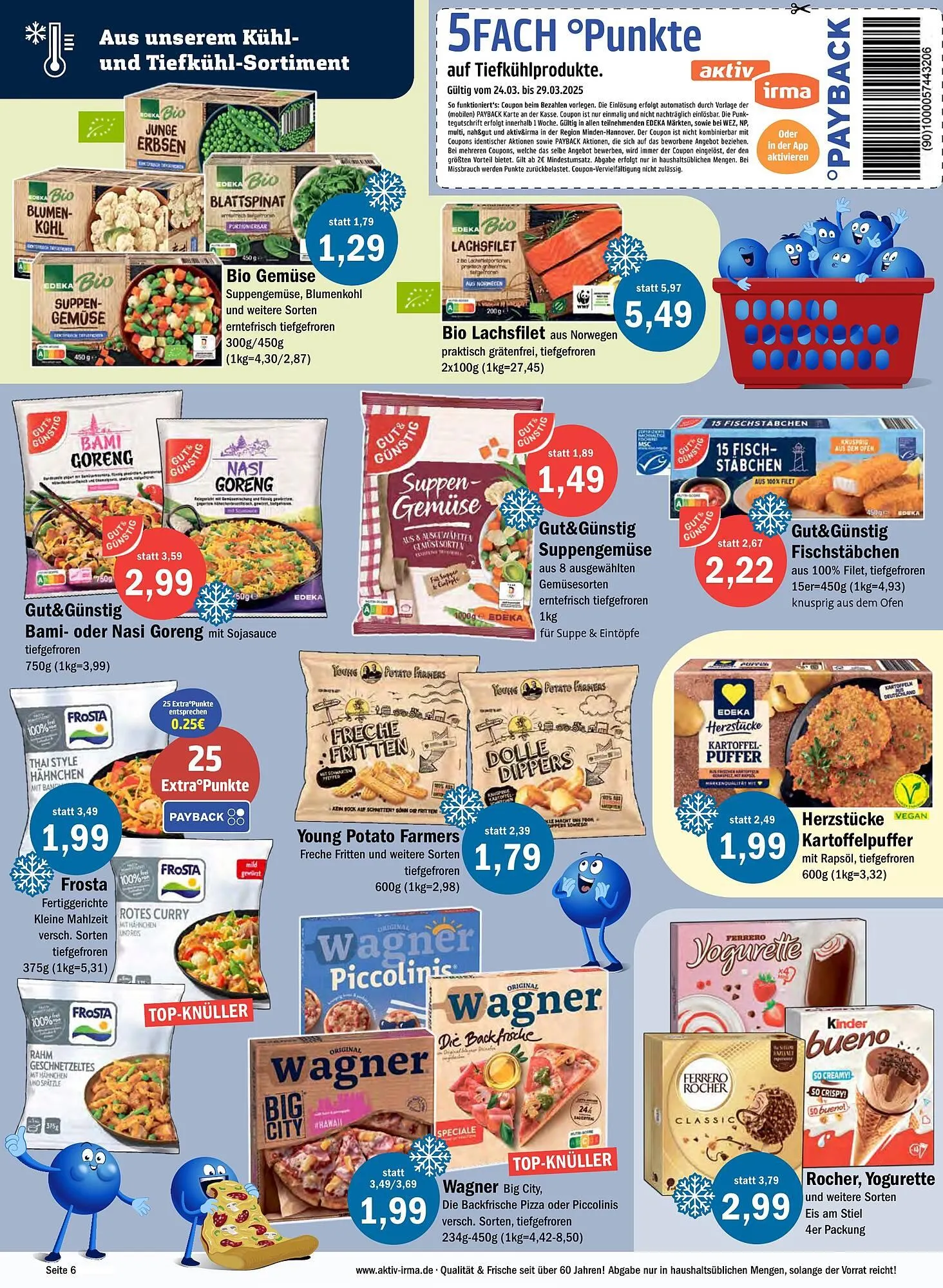 Aktiv Irma Prospekt von 24. März bis 29. März 2025 - Prospekt seite 6