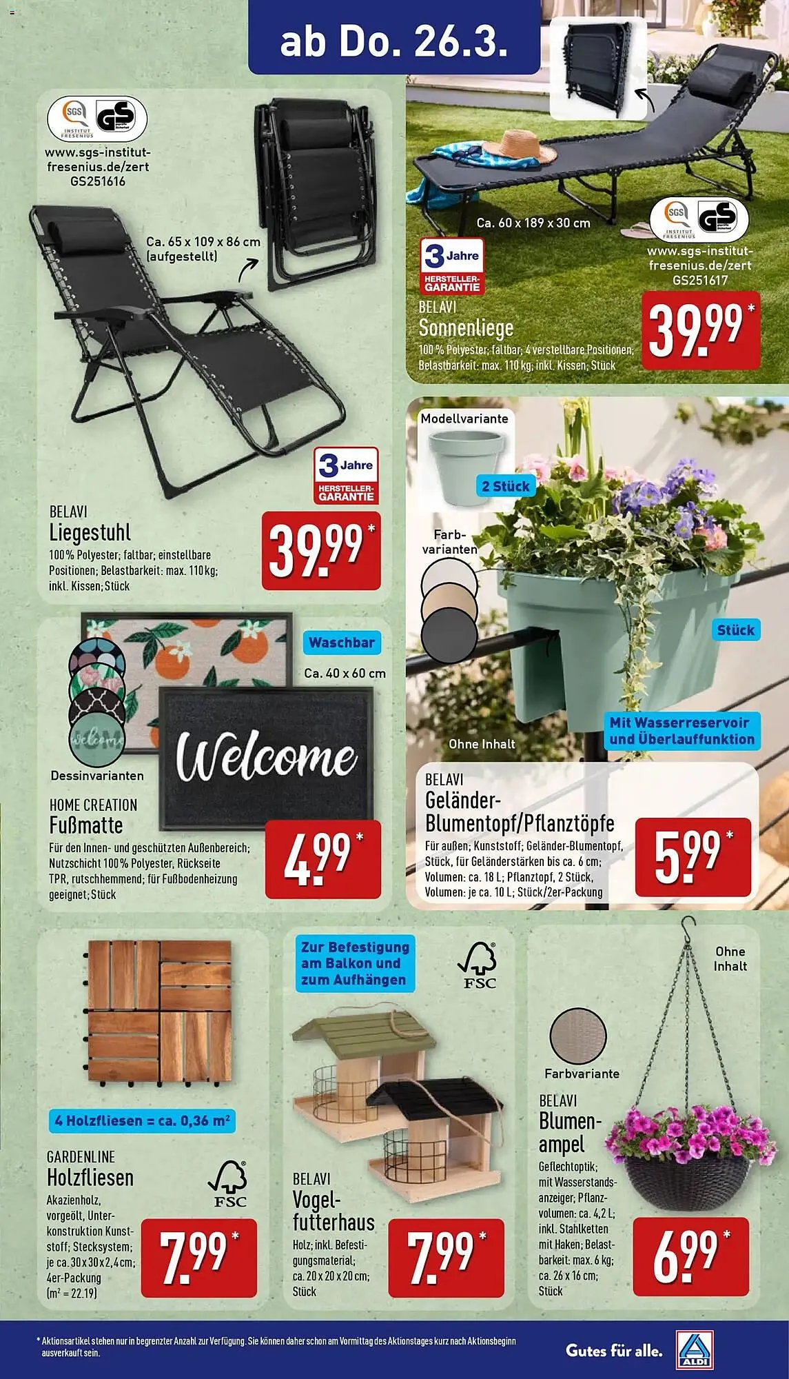 Aldi Nord Prospekt von 23. März bis 28. März 2026 - Prospekt seite 10