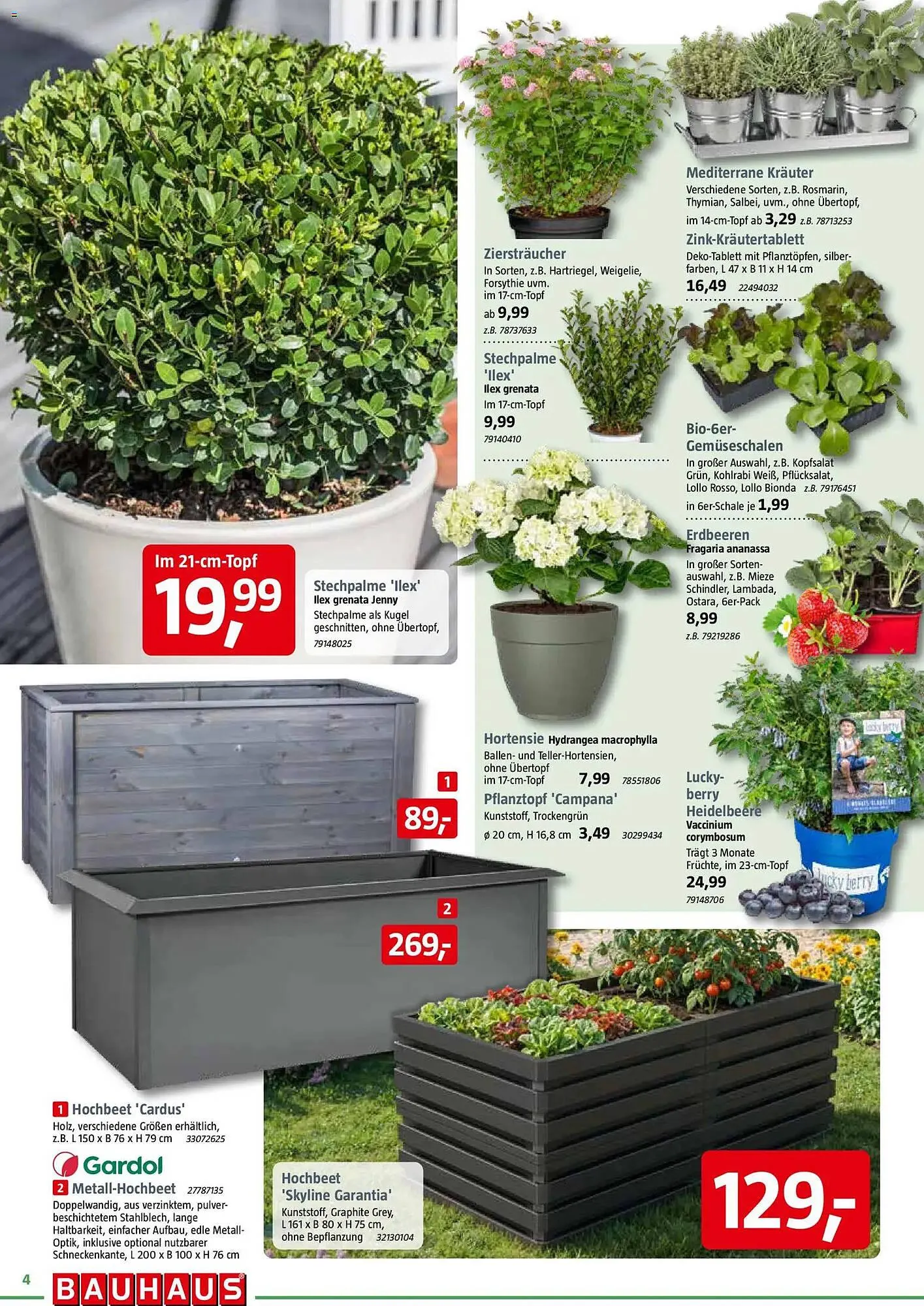 Bauhaus Prospekt von 28. Februar bis 28. März 2026 - Prospekt seite 4