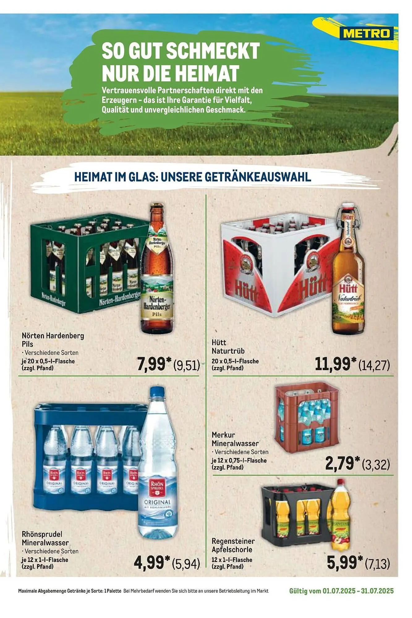 METRO Prospekt von 1. Juli bis 31. Juli 2025 - Prospekt seite 5