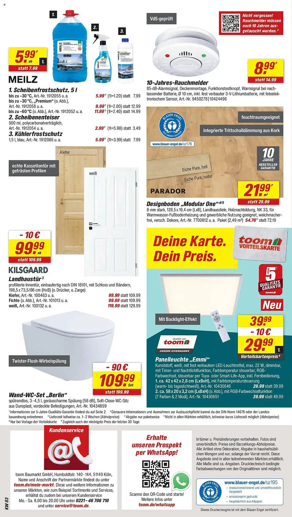 Toom Baumarkt Prospekt von 10. Januar bis 16. Januar 2026 - Prospekt seite 8