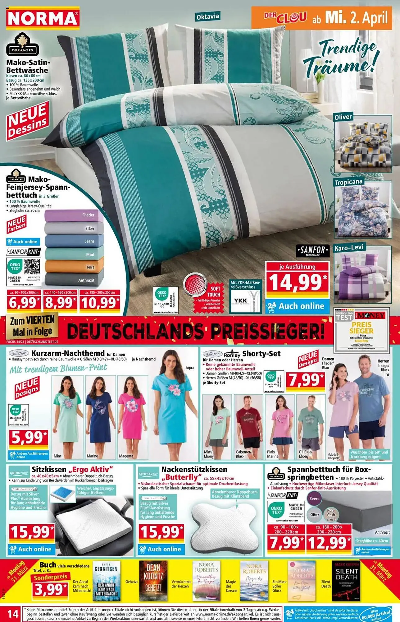 Norma Prospekt von 31. März bis 6. April 2025 - Prospekt seite 14