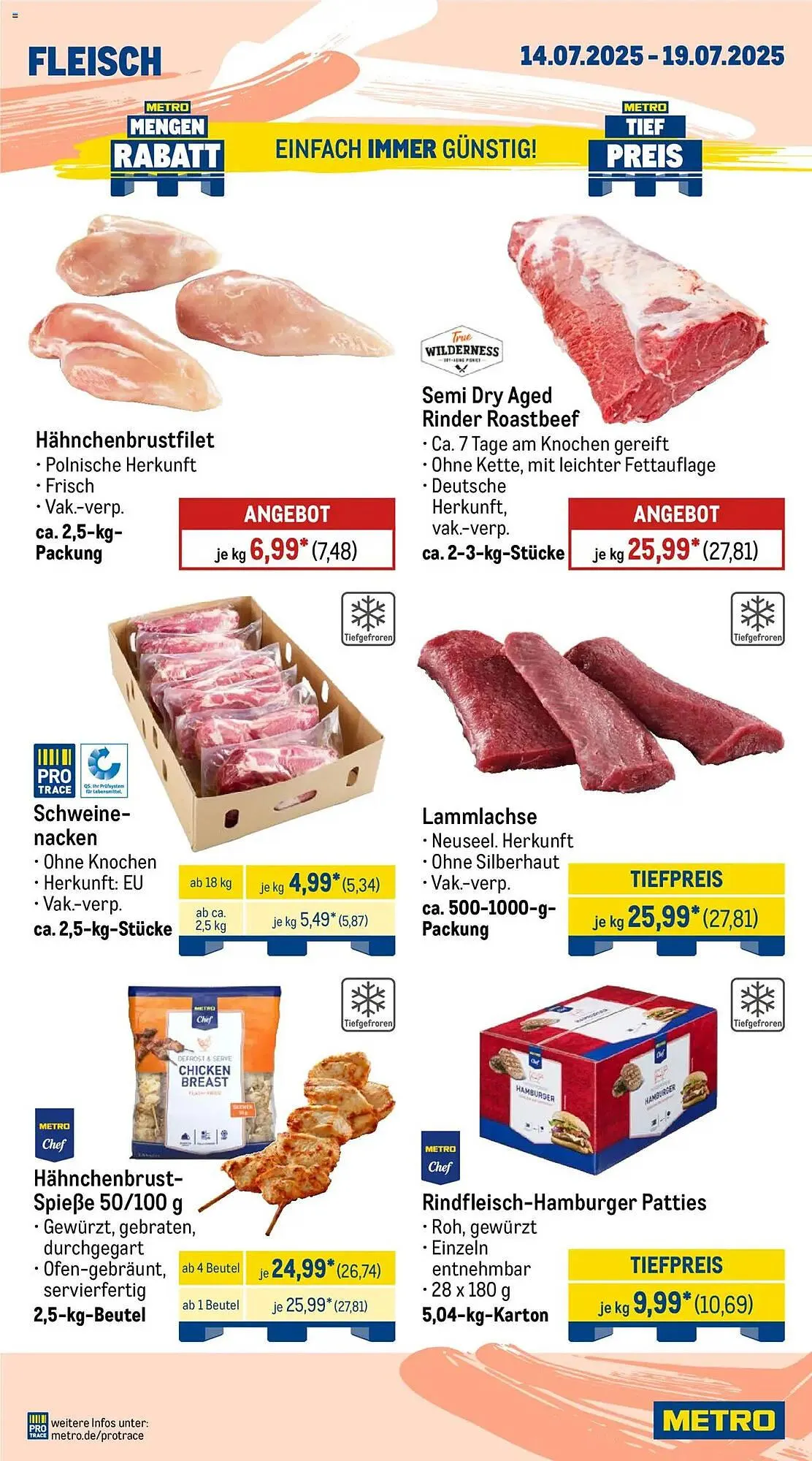 METRO Prospekt von 14. Juli bis 19. Juli 2025 - Prospekt seite 3