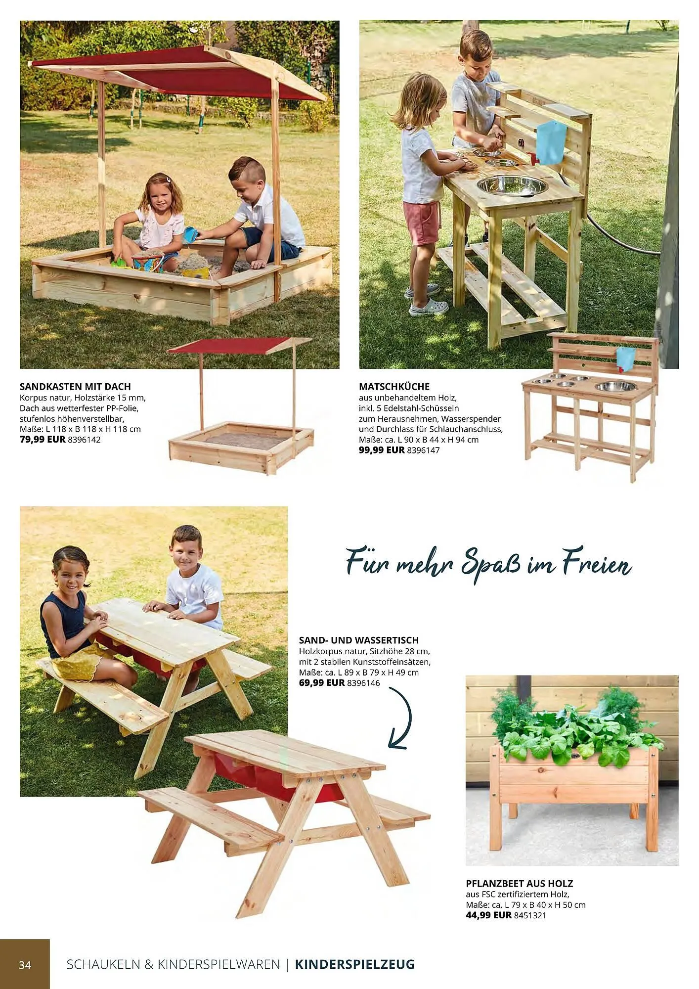 BBM Baumarkt Prospekt von 20. April bis 31. Dezember 2025 - Prospekt seite 34