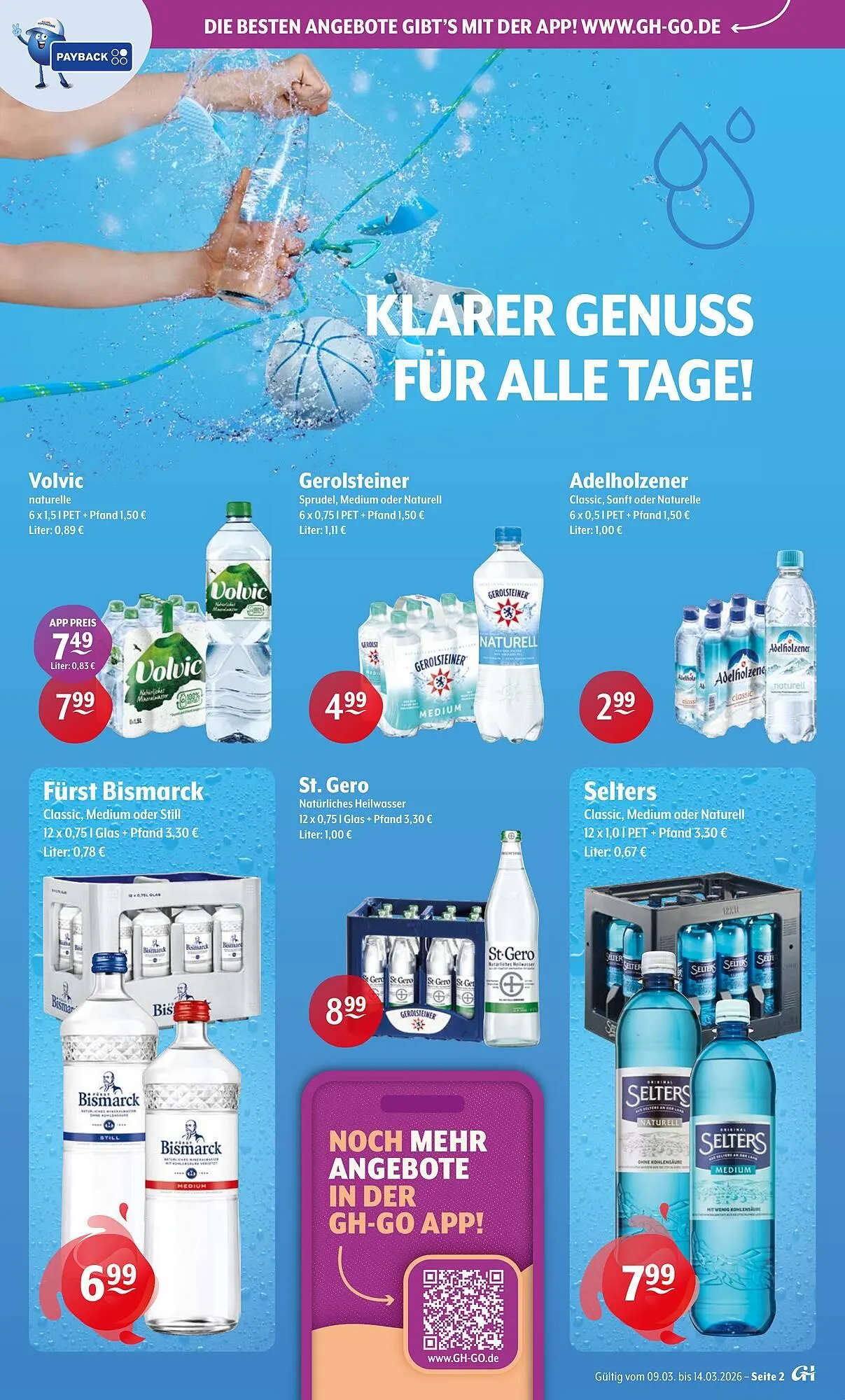 Getränke Hoffmann Prospekt von 9. März bis 14. März 2026 - Prospekt seite 2
