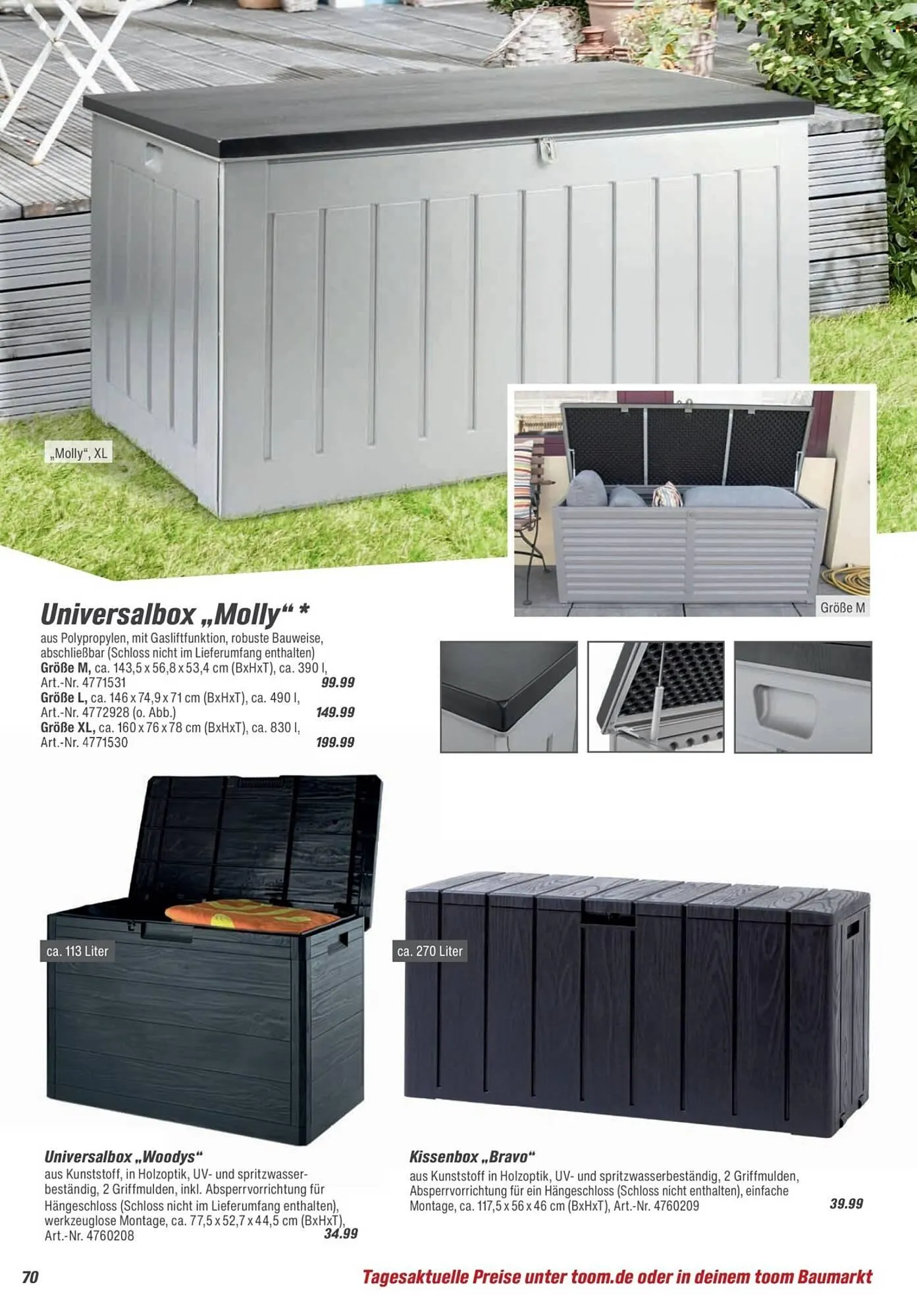 Toom Baumarkt Prospekt von 14. Februar bis 30. April 2026 - Prospekt seite 70