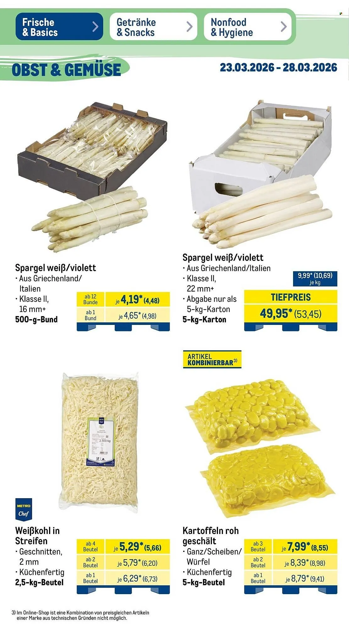 METRO Prospekt von 23. März bis 28. März 2026 - Prospekt seite 15