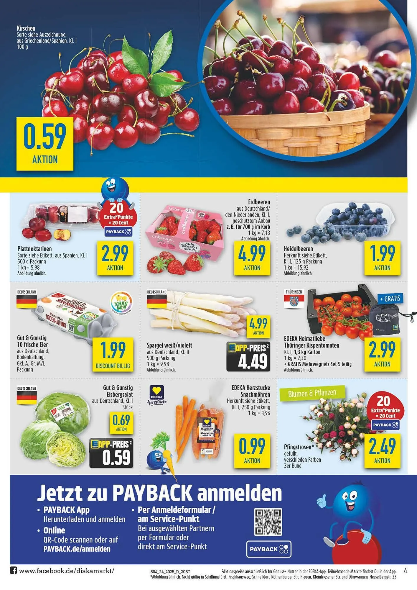 diska Prospekt von 10. Juni bis 14. Juni 2025 - Prospekt seite 4