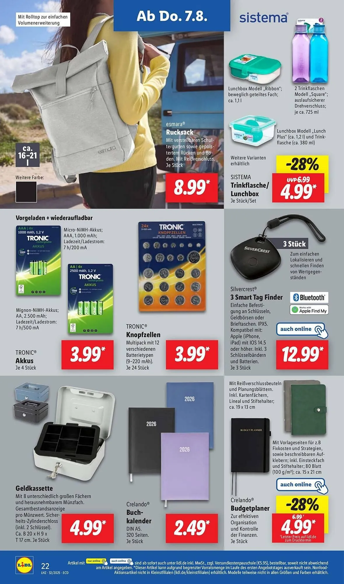 Lidl Prospekt von 4. August bis 10. August 2025 - Prospekt seite 34