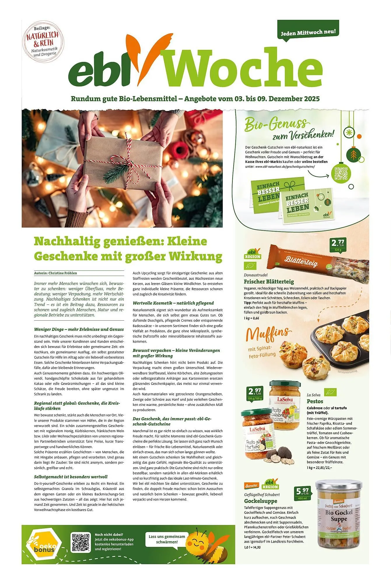 Ebl Naturkost Prospekt - 1