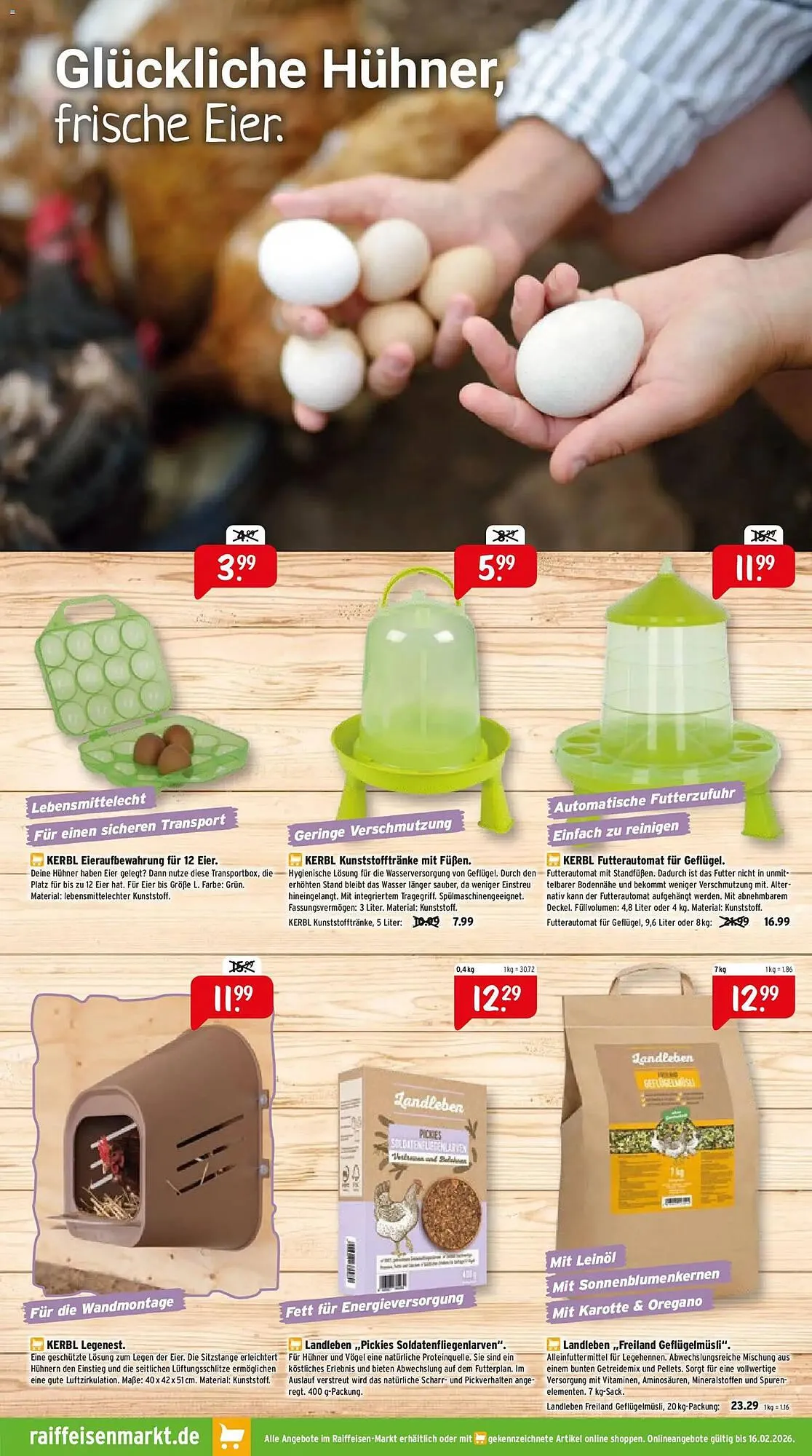Raiffeisen Markt Prospekt von 28. Januar bis 28. Februar 2026 - Prospekt seite 7