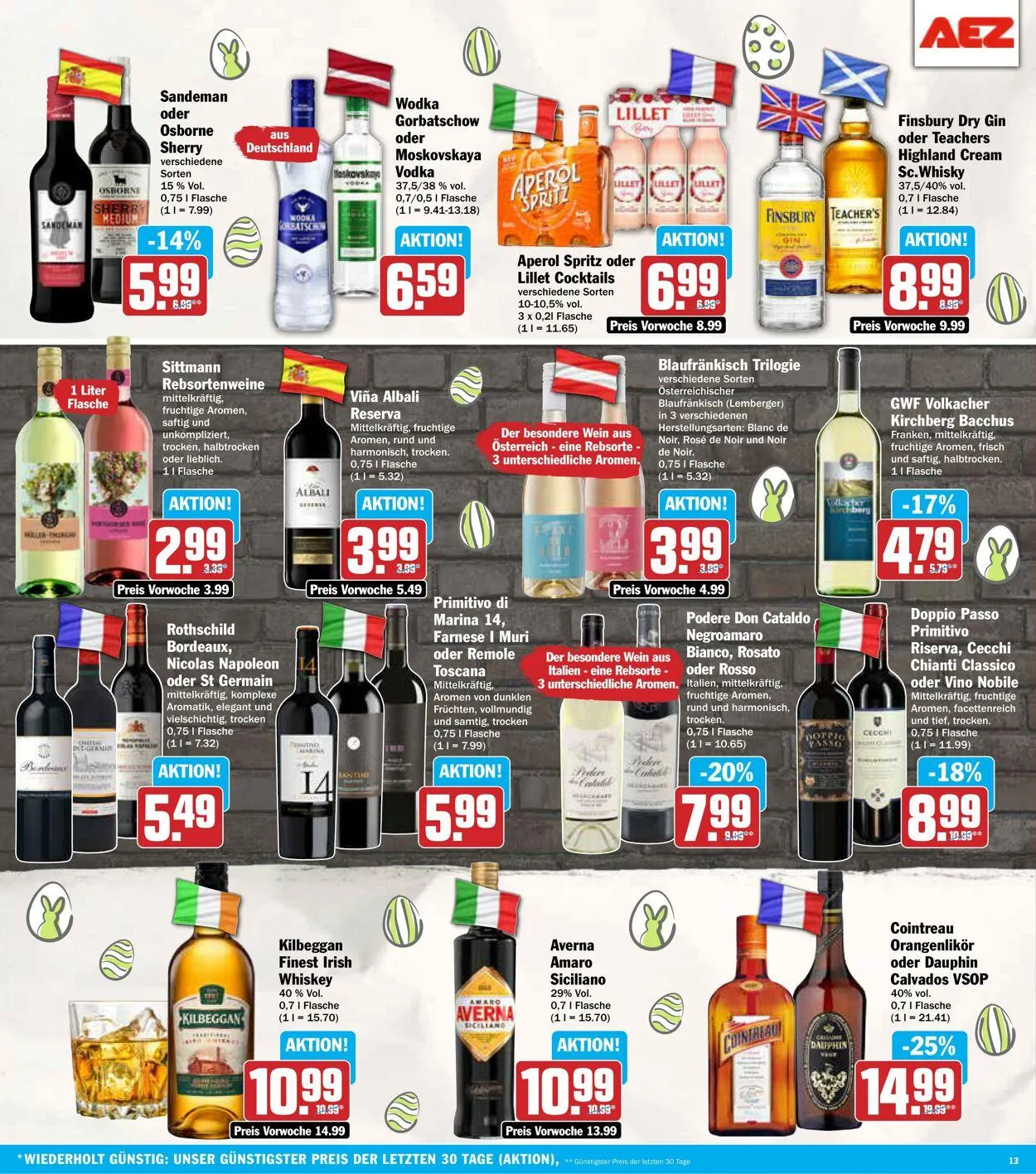 AEZ Aktueller Prospekt von 7. April bis 12. April 2025 - Prospekt seite 13