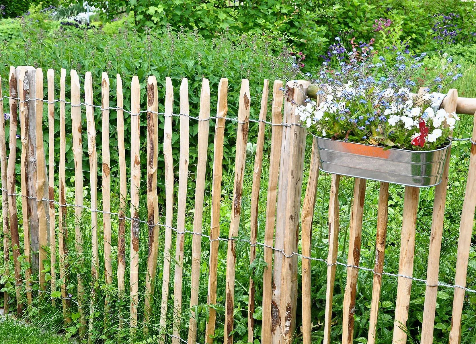 Staketenzaun 90x500cm