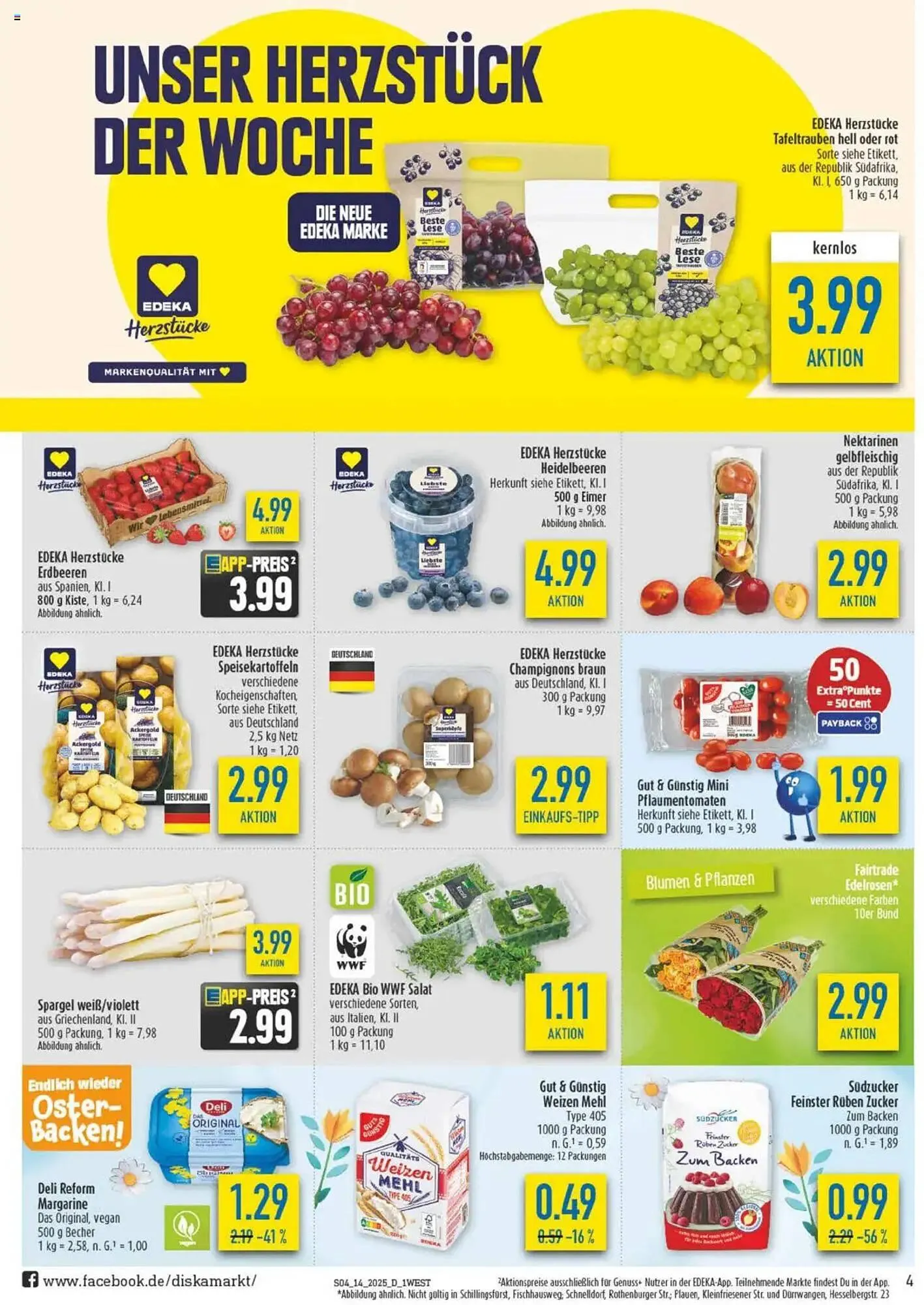 diska Prospekt von 31. März bis 5. April 2025 - Prospekt seite 4